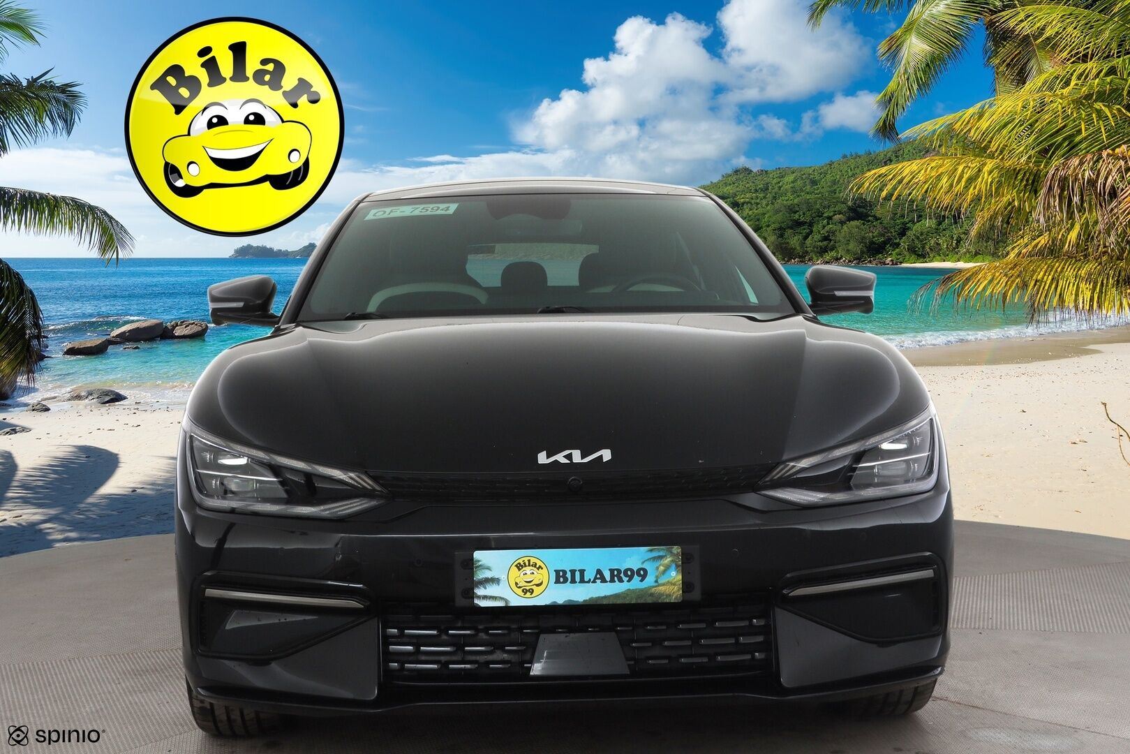 KIA EV6 2023 GT-Line RWD - | ACC | ILP | Koukku | 360° | Kattoluukku | Ilm. relax penkit | Muistipenkki | Ambient | Nahka-alcantara | HDA | BSM | Merkkihuollot |