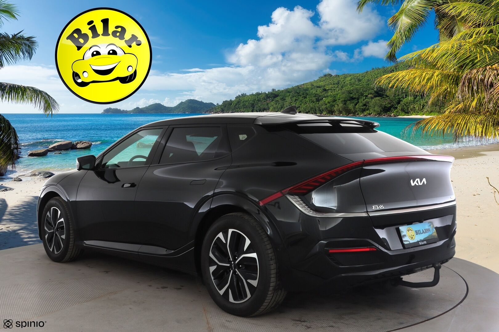 KIA EV6 2023 GT-Line RWD - | ACC | ILP | Koukku | 360° | Kattoluukku | Ilm. relax penkit | Muistipenkki | Ambient | Nahka-alcantara | HDA | BSM | Merkkihuollot |