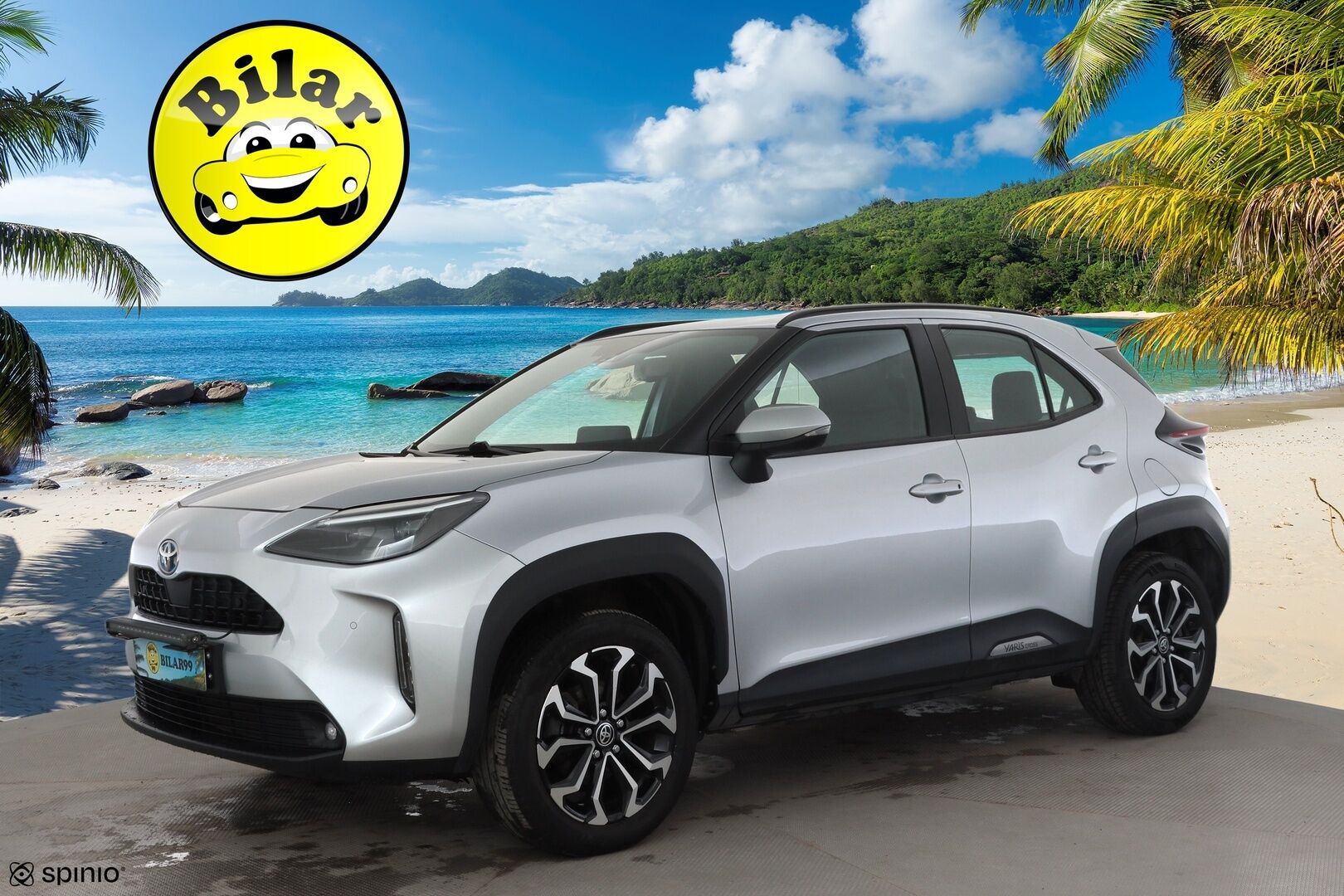 TOYOTA YARIS CROSS 2023 1.5 Hybrid Intense AWD - | ACC | LED | LTA | RSA | Navi | Keyless | Lämm. ratti | P.kamera ja tutkat | Apple & Android | Lohko+sisälämmitin | 2x renkaat aluin | 
