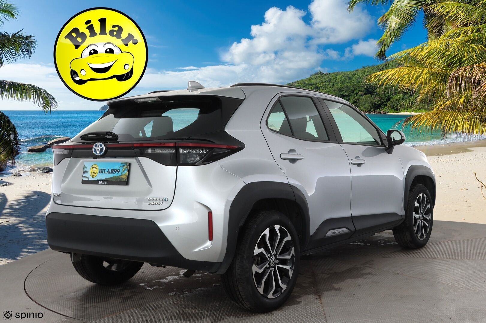 TOYOTA YARIS CROSS 2023 1.5 Hybrid Intense AWD - | ACC | LED | LTA | RSA | Navi | Keyless | Lämm. ratti | P.kamera ja tutkat | Apple & Android | Lohko+sisälämmitin | 2x renkaat aluin | 