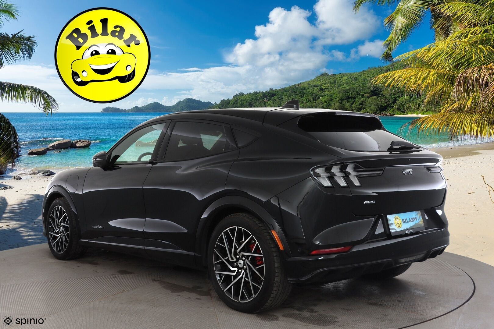 FORD MUSTANG MACH-E 2024 98kWh 487hv AWD GT 5-ovinen - | ACC | B&O | Lasikatto | Muistipenkki | Nahka-alcantara | 360° | Matrix | Ambient light | Lämm. ratti | Lane Assist | BLIS | RCTA | Keyless | 
