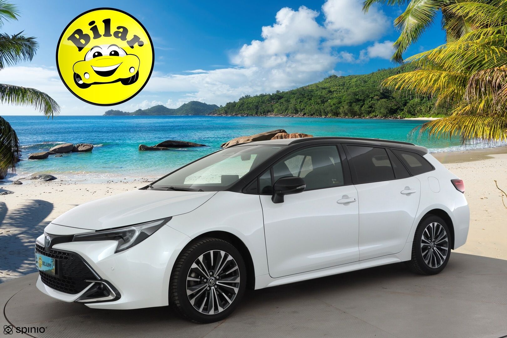 TOYOTA COROLLA 2024 Touring Sports 2,0 Hybrid Black&White  - | ACC | Puolinahat | P.Kamera | LED | Ratinlämmitys | Digimittaristo | Navi | 