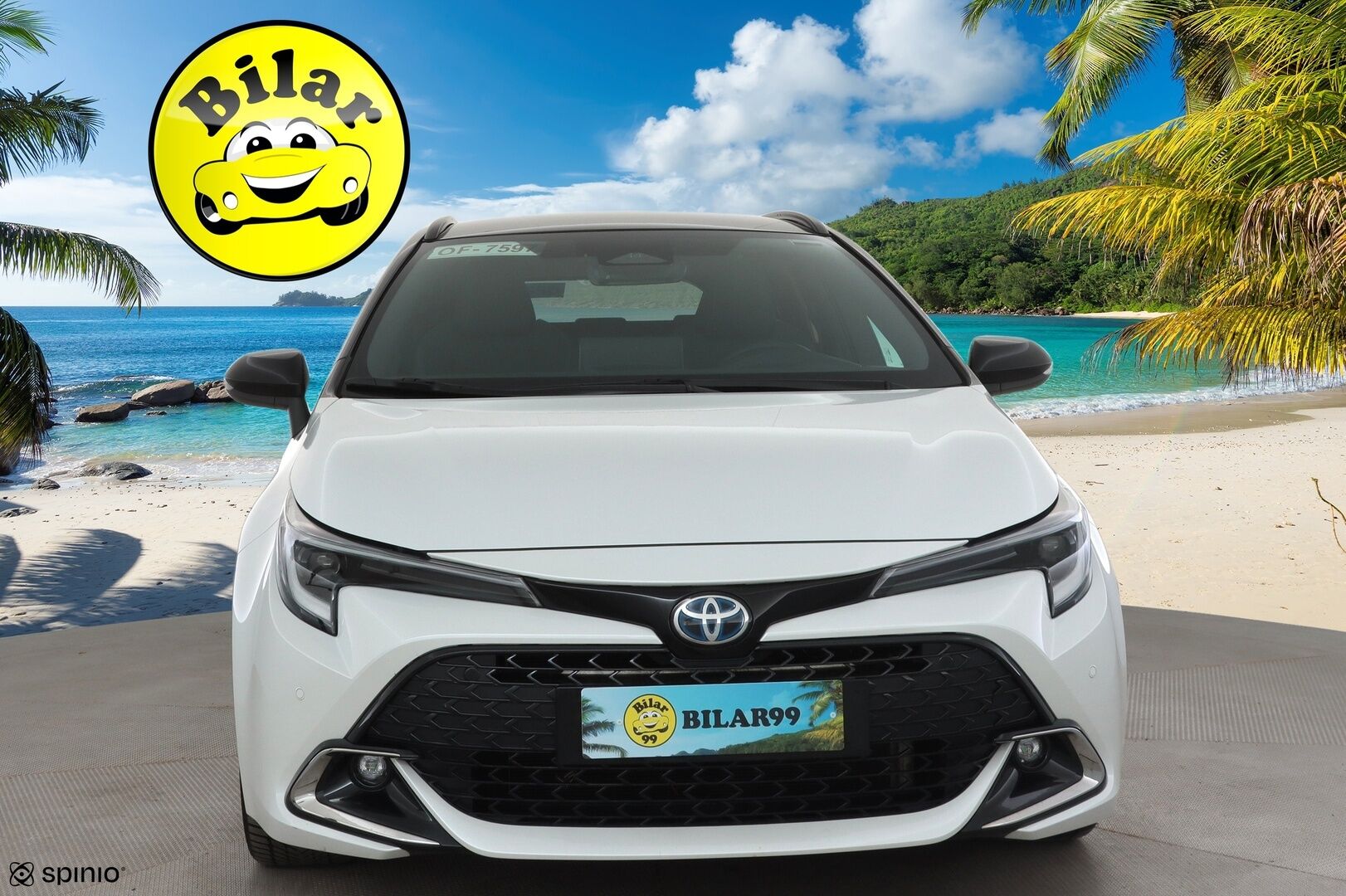 TOYOTA COROLLA 2024 Touring Sports 2,0 Hybrid Black&White  - | ACC | Puolinahat | P.Kamera | LED | Ratinlämmitys | Digimittaristo | Navi | 