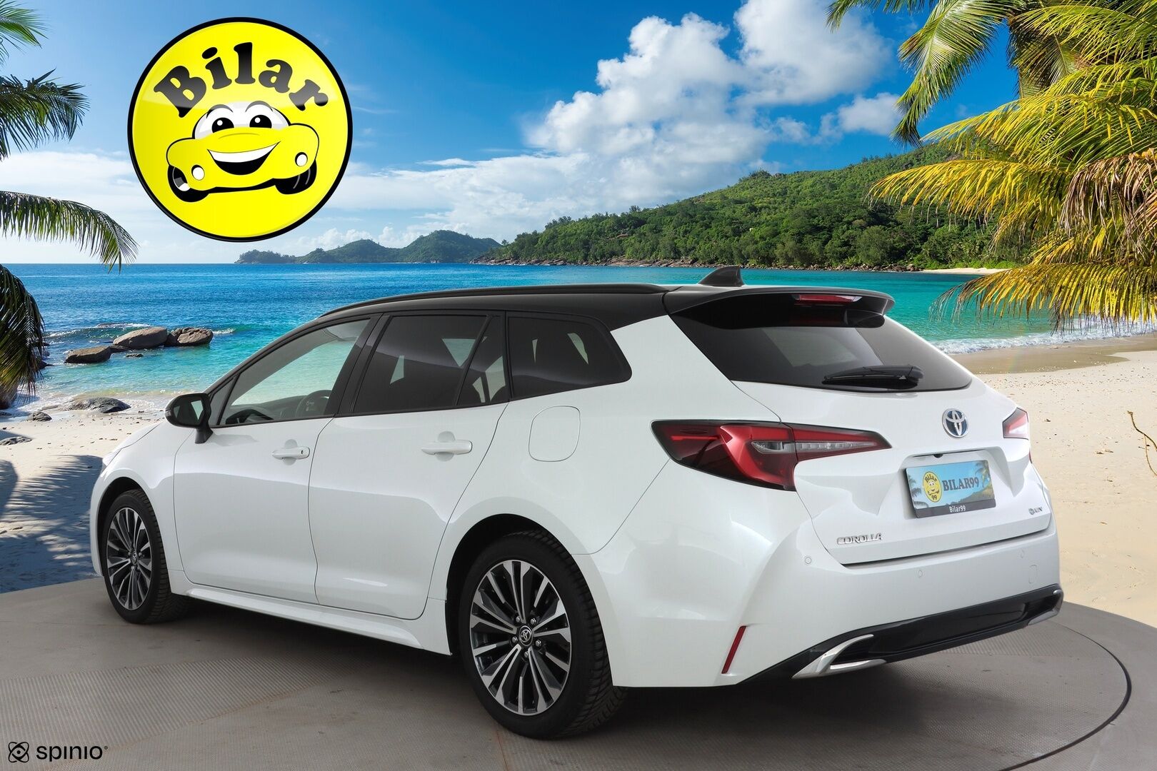TOYOTA COROLLA 2024 Touring Sports 2,0 Hybrid Black&White  - | ACC | Puolinahat | P.Kamera | LED | Ratinlämmitys | Digimittaristo | Navi | 