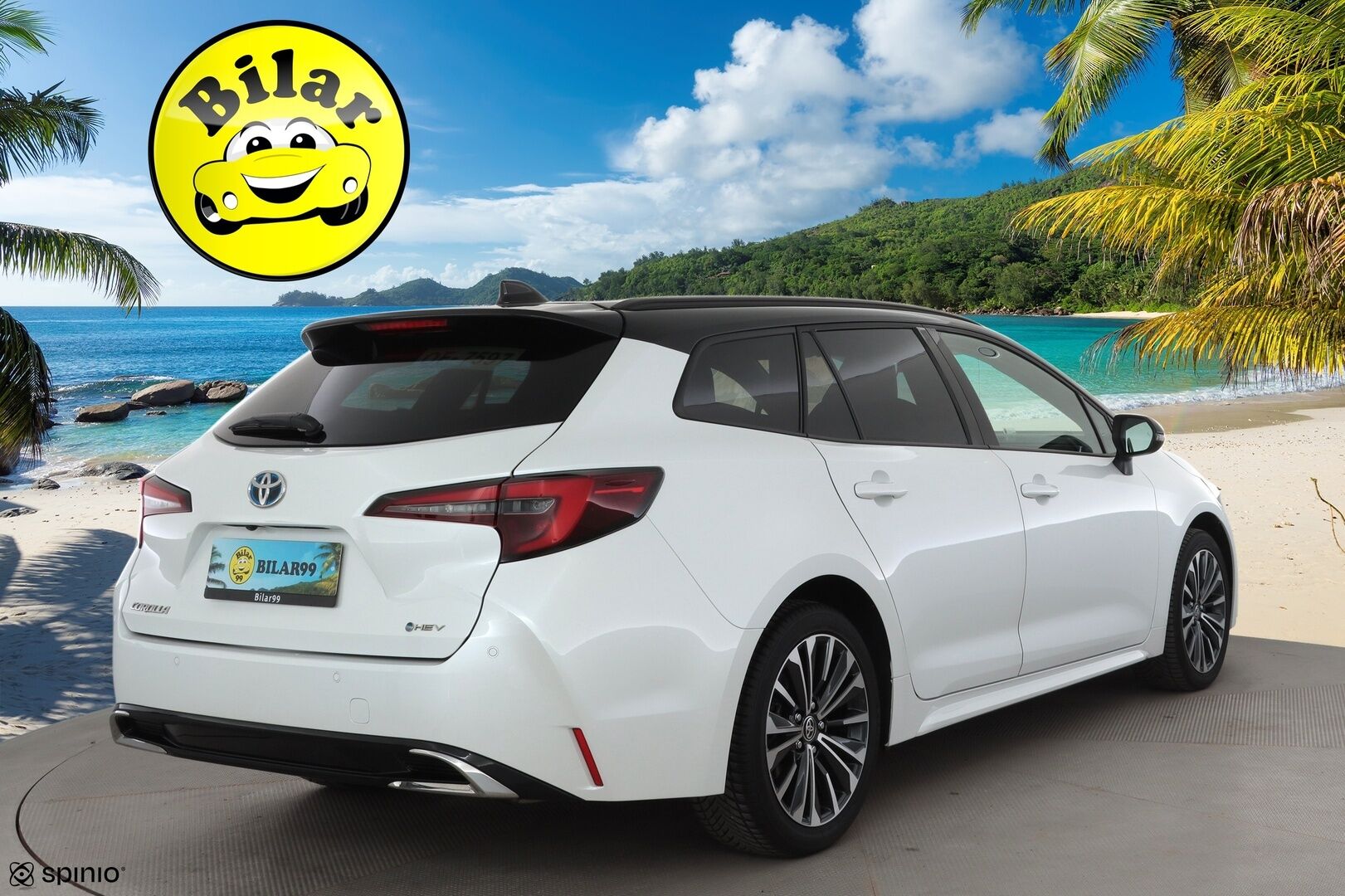 TOYOTA COROLLA 2024 Touring Sports 2,0 Hybrid Black&White  - | ACC | Puolinahat | P.Kamera | LED | Ratinlämmitys | Digimittaristo | Navi | 