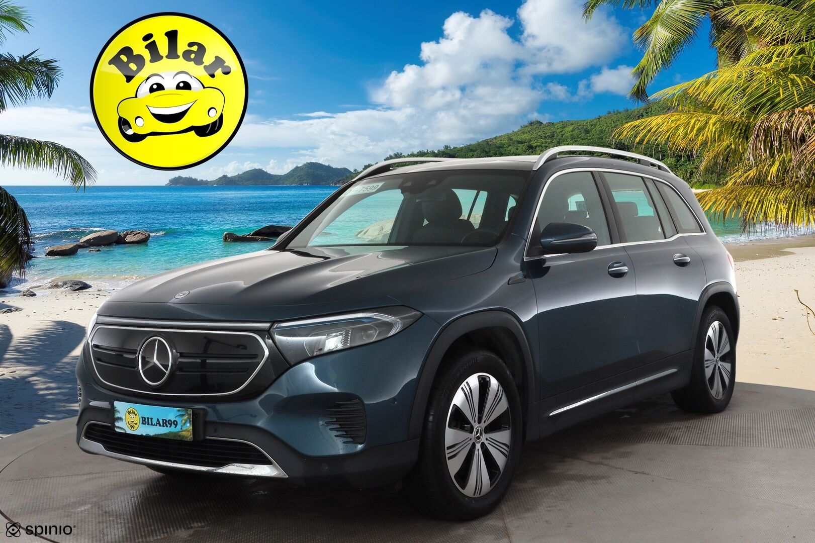 MERCEDES-BENZ EQB 2023 300 4MATIC Business - | DTR+ | ILP | Sähkönahat muistilla | Panorama | Widescreen | Ambient light | Keyless | P.kamera | Active Lane Assist | Navi | 2x renkaat aluin | ALV |