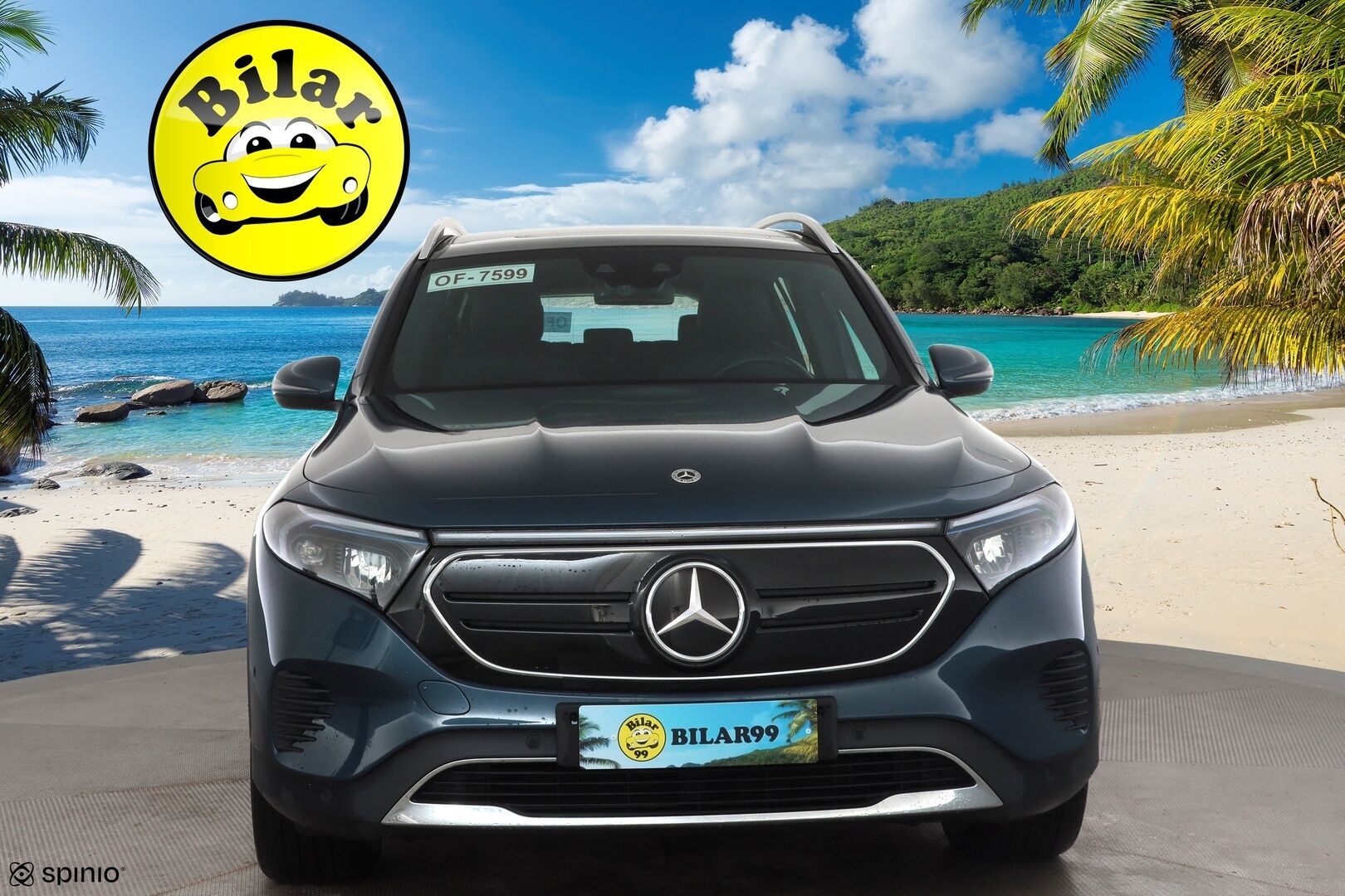 MERCEDES-BENZ EQB 2023 300 4MATIC Business - | DTR+ | ILP | Sähkönahat muistilla | Panorama | Widescreen | Ambient light | Keyless | P.kamera | Active Lane Assist | Navi | 2x renkaat aluin | ALV |