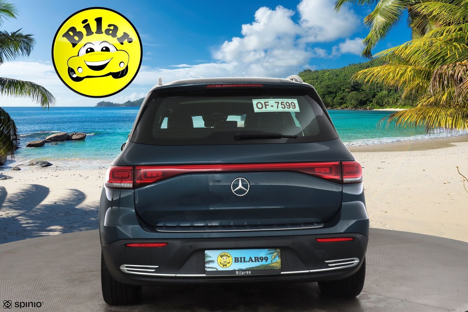 MERCEDES-BENZ EQB 2023 300 4MATIC Business - | DTR+ | ILP | Sähkönahat muistilla | Panorama | Widescreen | Ambient light | Keyless | P.kamera | Active Lane Assist | Navi | 2x renkaat aluin | ALV |
