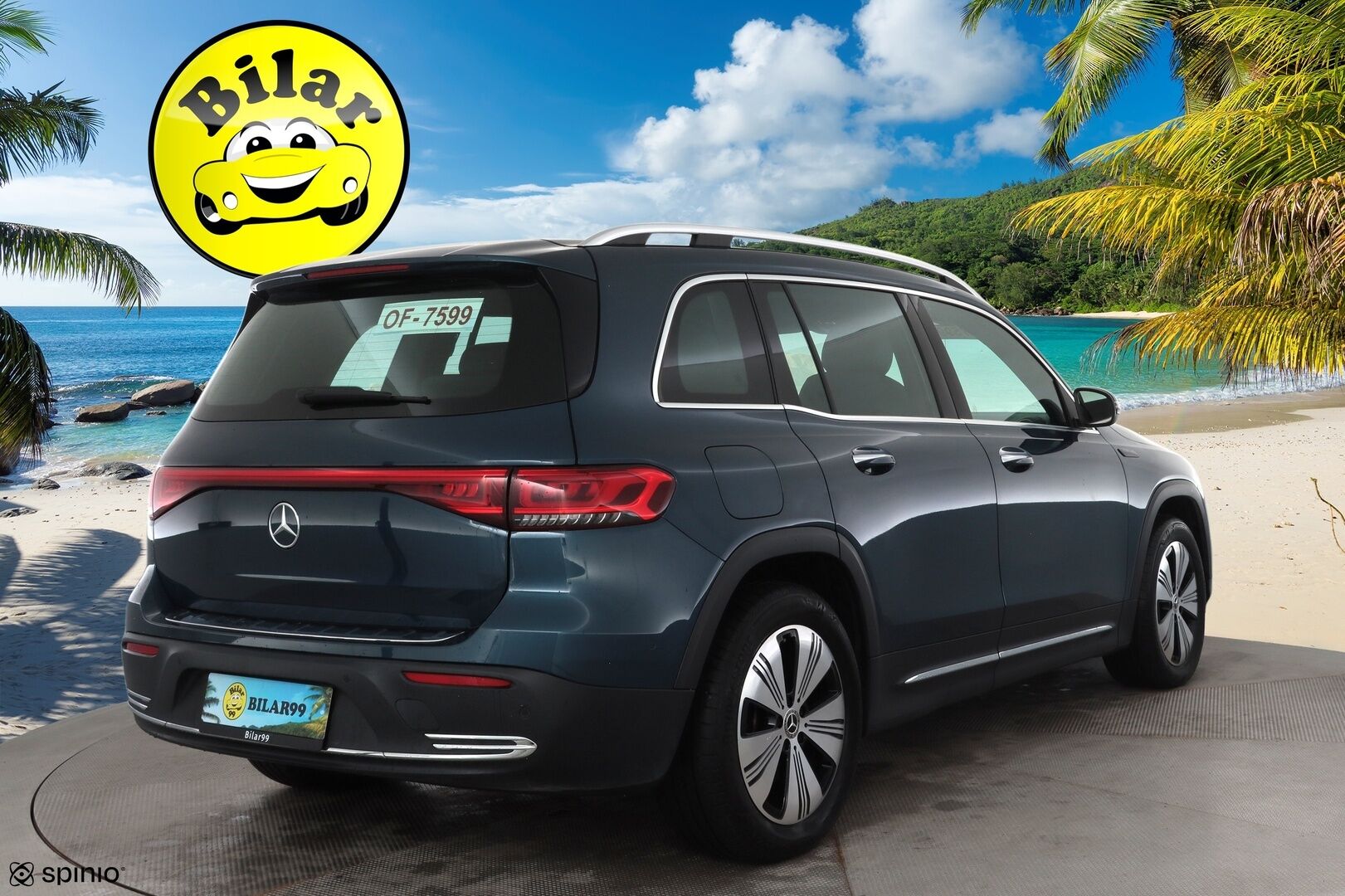 MERCEDES-BENZ EQB 2023 300 4MATIC Business - | DTR+ | ILP | Sähkönahat muistilla | Panorama | Widescreen | Ambient light | Keyless | P.kamera | Active Lane Assist | Navi | 2x renkaat aluin | ALV |