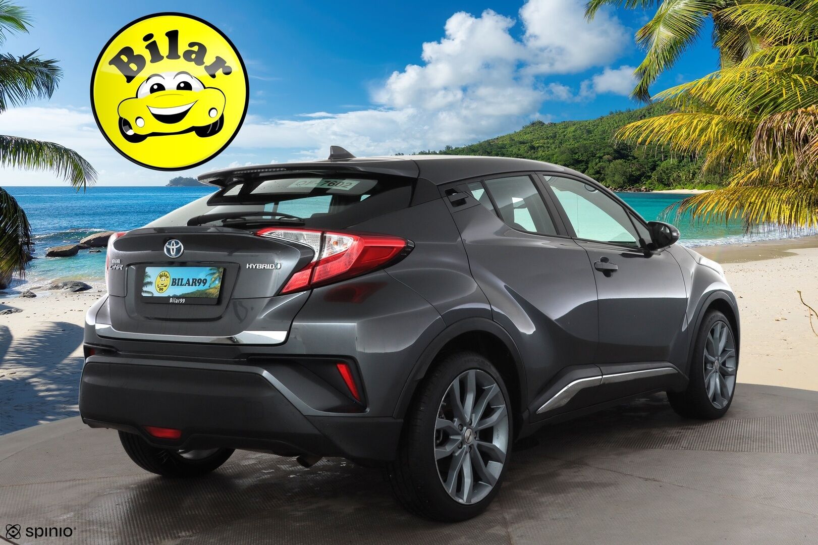 TOYOTA C-HR 2019 1.8 Hybrid - | ACC | LED | P.Kamera | Navi | Kaistavahti | Katveavustin | Keyless | Kahdet renkaat |