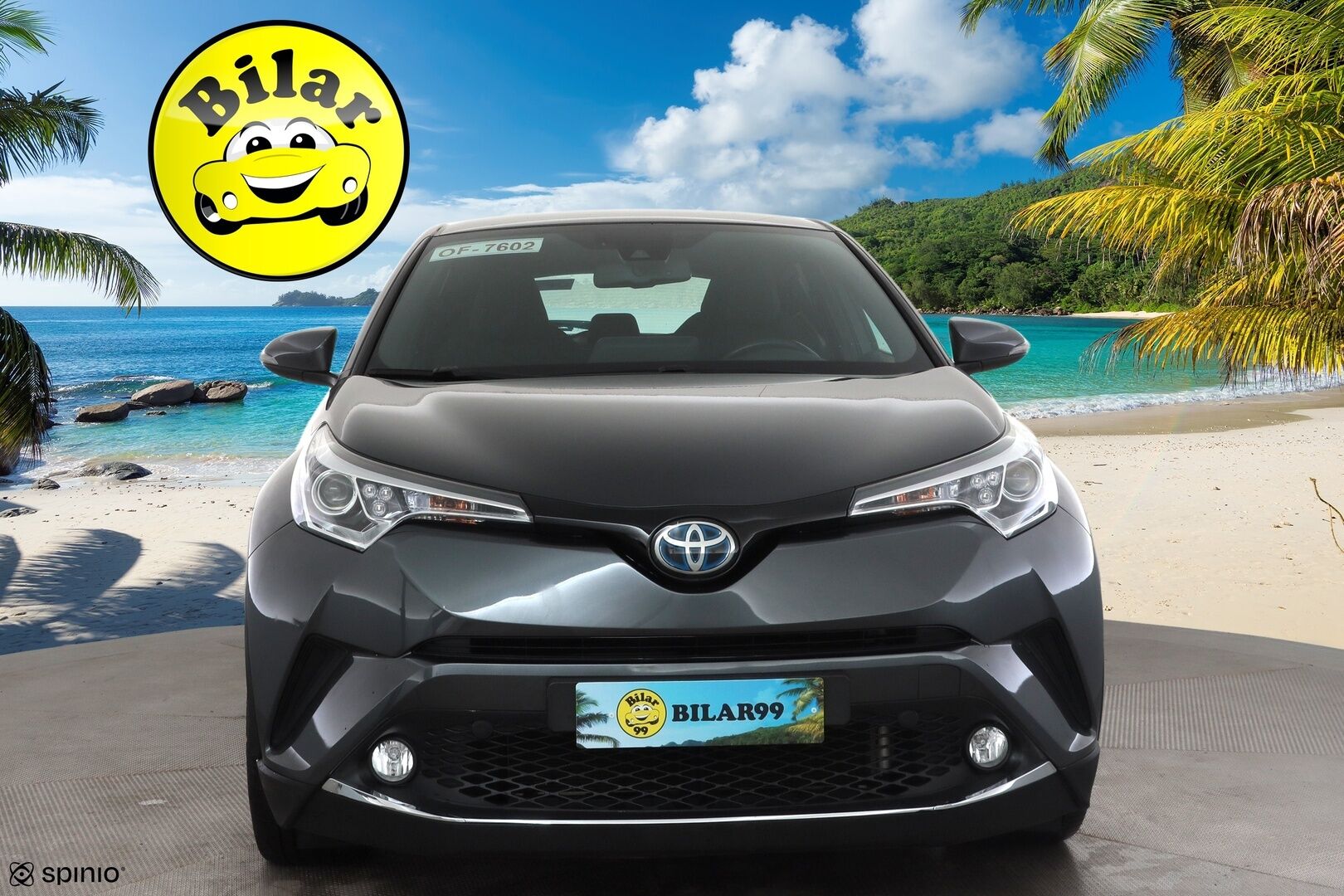 TOYOTA C-HR 2019 1.8 Hybrid - | ACC | LED | P.Kamera | Navi | Kaistavahti | Katveavustin | Keyless | Kahdet renkaat |
