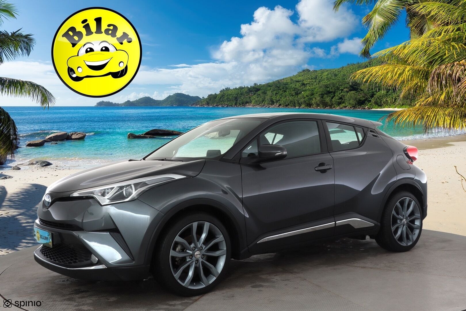 TOYOTA C-HR 2019 1.8 Hybrid - | ACC | LED | P.Kamera | Navi | Kaistavahti | Katveavustin | Keyless | Kahdet renkaat |