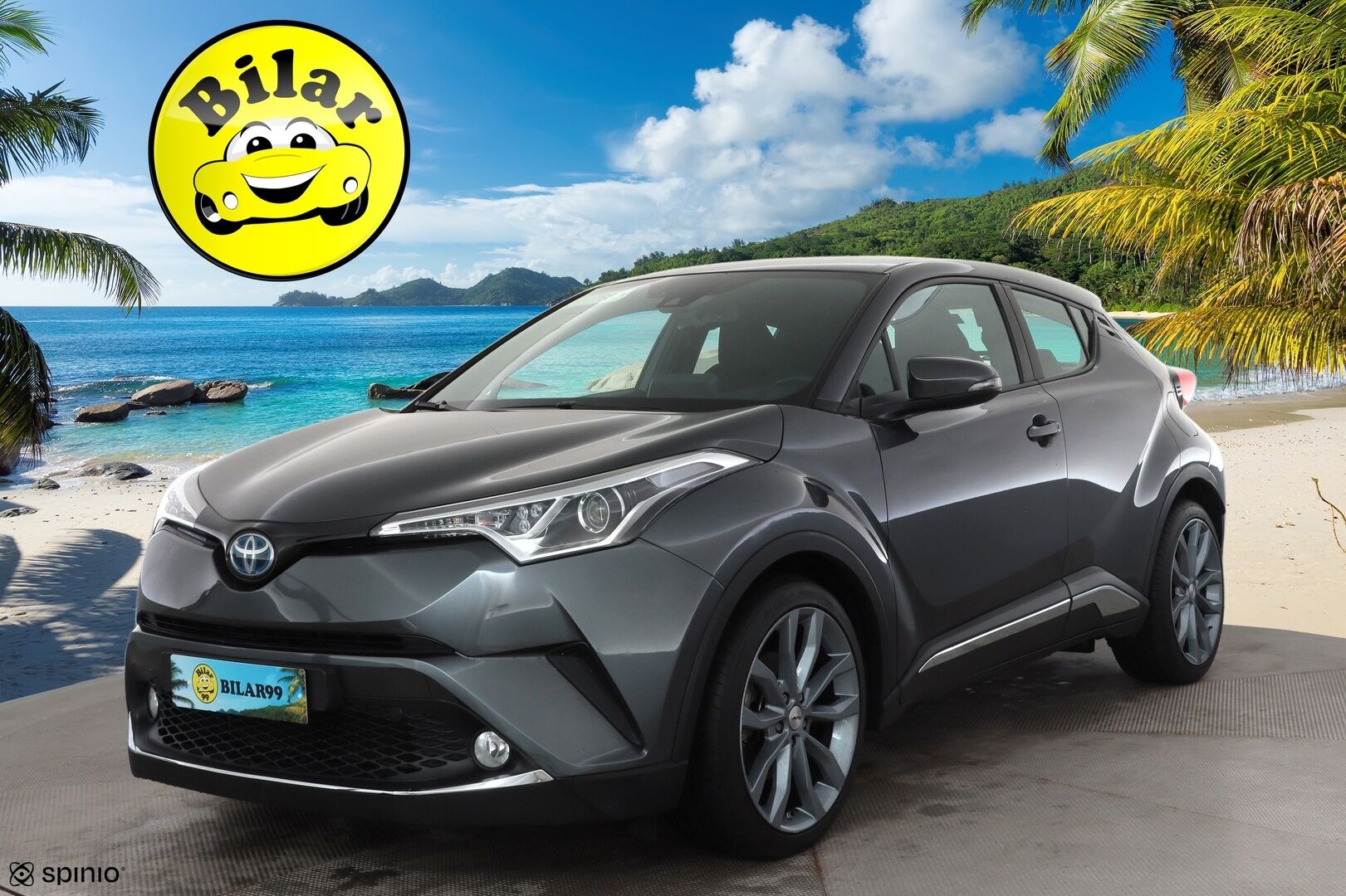 TOYOTA C-HR 2019 1.8 Hybrid - | ACC | LED | P.Kamera | Navi | Kaistavahti | Katveavustin | Keyless | Kahdet renkaat |
