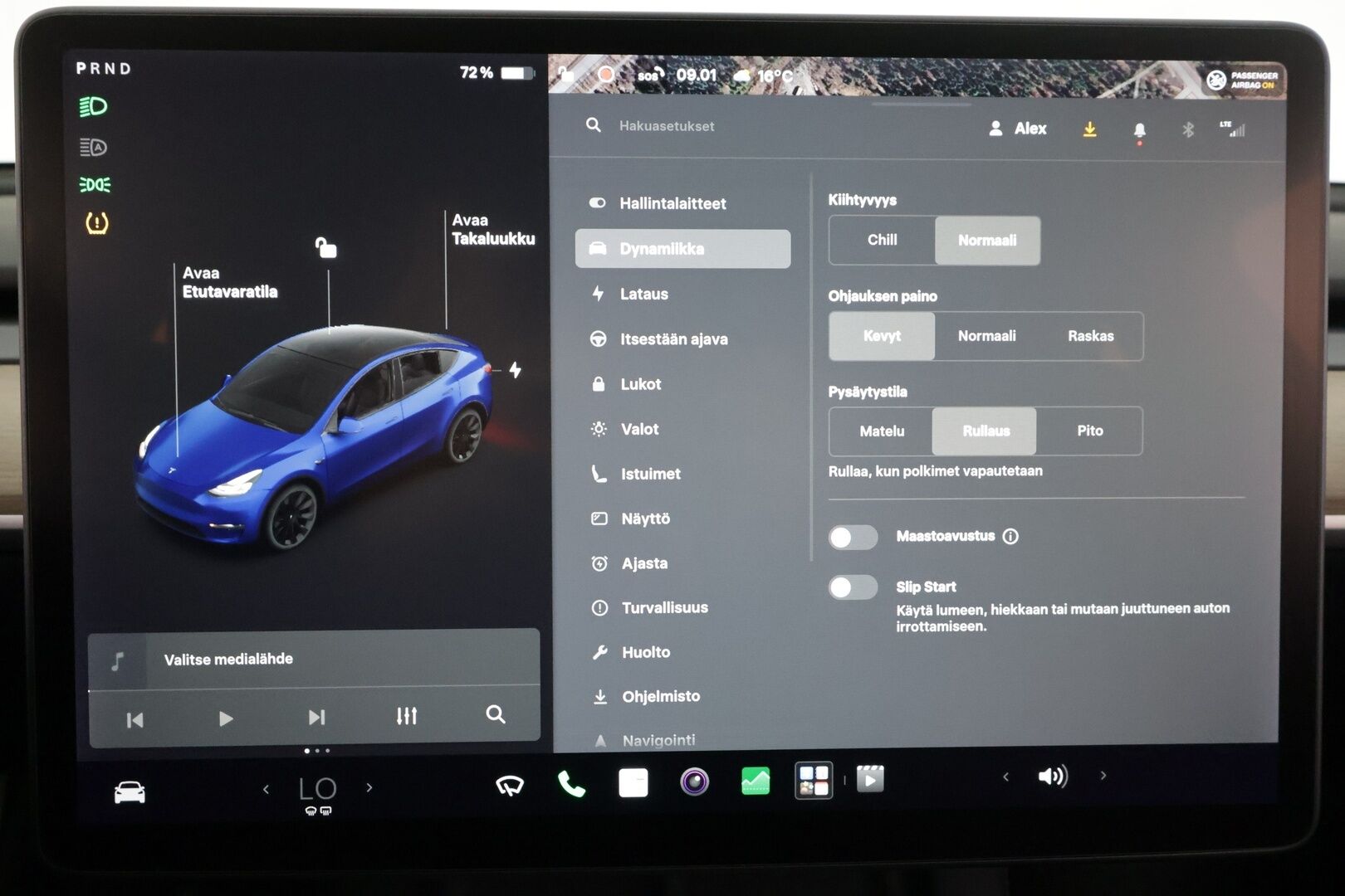 Tesla Model Y 2021 Long Range - | ILP | Lasikatto | ACC | Matrix-LED | P.Kamera | Muistipenkki | Premium Audio | Navi | Kaistavahti | Keyless | 2x Latauskaapelit | Kahdet renkaat |  