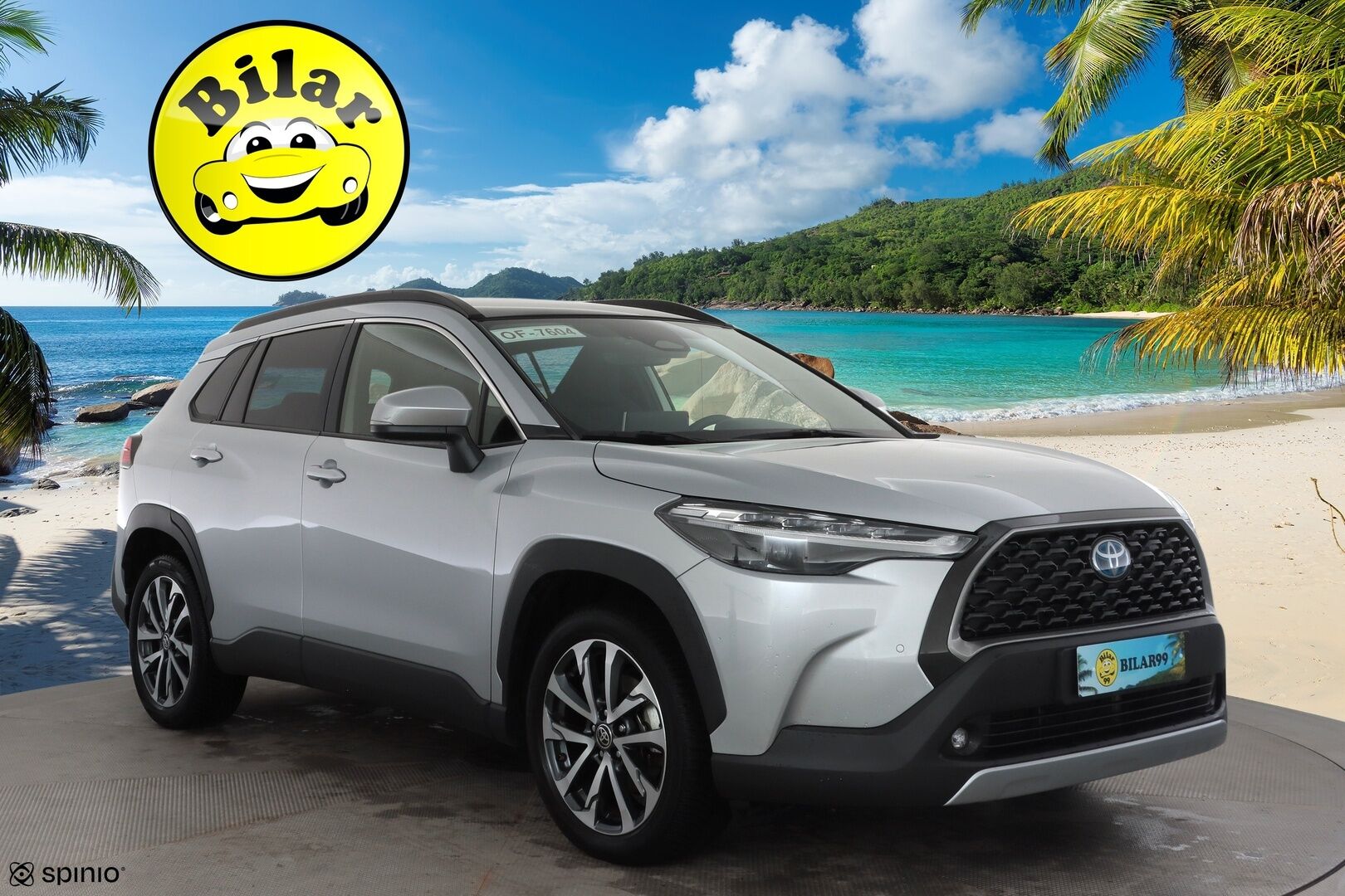 TOYOTA COROLLA CROSS 2023 2.0 Hybrid AWD-i Active - | ACC | Lasikatto | LED | P.Kamera | Kaistavahti | Katveavustin | Navi | Keyless | Digimittaristo | PDA | Merkkihuollot |