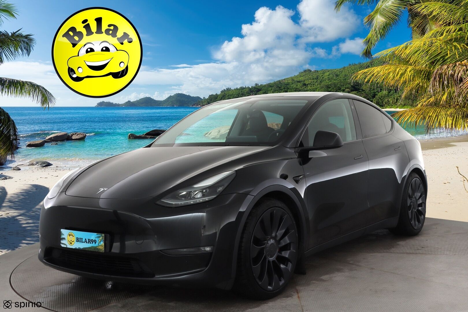 TESLA MODEL Y 2023 Performance - | Koukku | ILP | ACC | Matrix-LED | Lasikatto | P.Kamera | Muistipenkki | Premium Audio | Navi | Kaistavahti | Keyless |