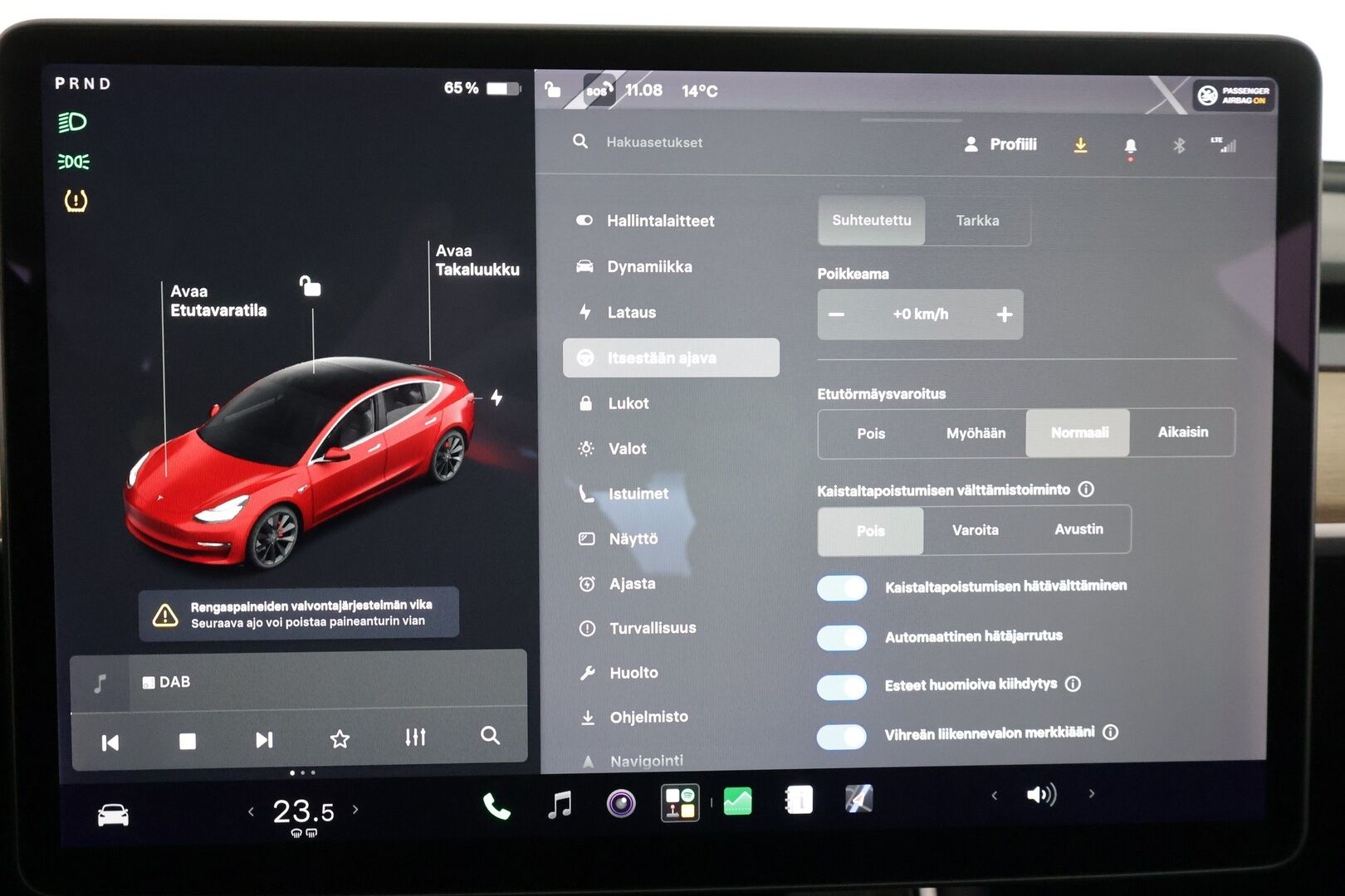 TESLA MODEL 3 2020 Performance - | ACC | LED | P.Kamera | Lasikatto | Muistipenkki | Premium Audio | Navi | Kaistavahti | Keyless | 