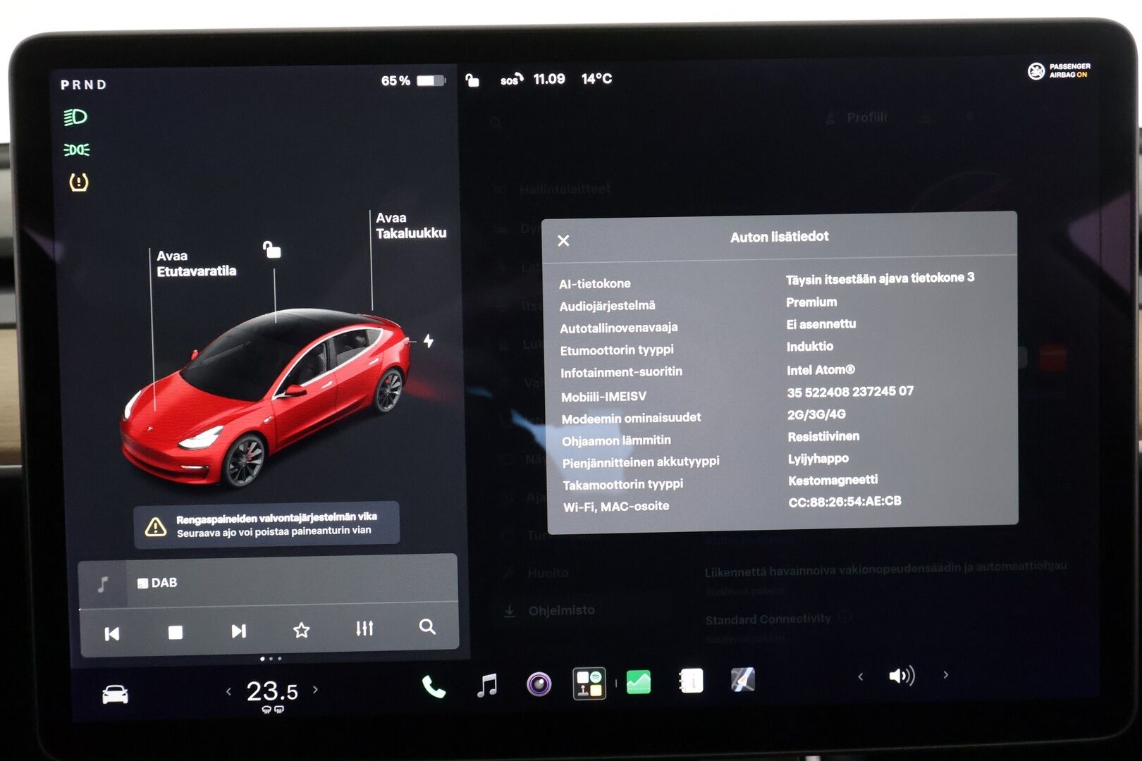 TESLA MODEL 3 2020 Performance - | ACC | LED | P.Kamera | Lasikatto | Muistipenkki | Premium Audio | Navi | Kaistavahti | Keyless | 