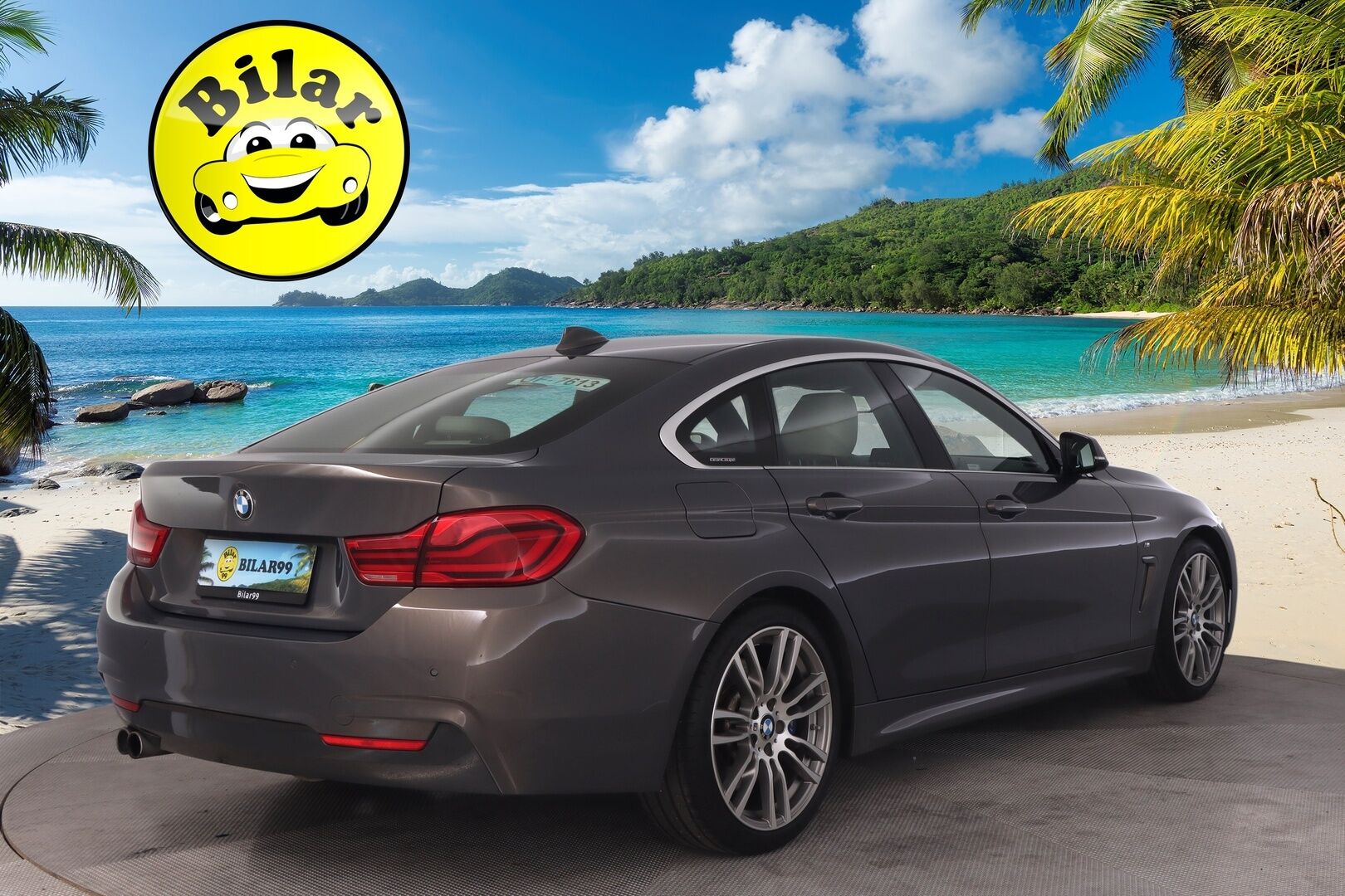 BMW 430 2018 Gran Coupe 430i Business M Sport LCI - CQM Individual | ACC | Koukku | H/K | HUD | P.tutkat | Sporttinahat | Lasikattoluukku | LED | Connected Drive | Merkkihuollettu | Kahdet Renkaat |