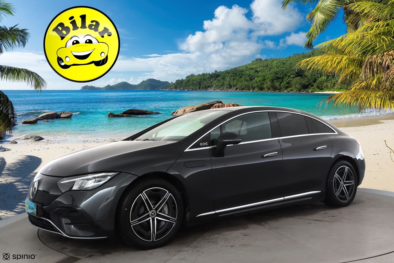 MERCEDES-BENZ EQE 2025 350 4MATIC AMG - | Koukku | ILP | Panorama | Distronic | Burmester | P.Kamera | LED-HP | Comfort-penkit Muistilla | Navi | Katveavustin | Kaistavahti | Keyless | Kahdet renkaat |