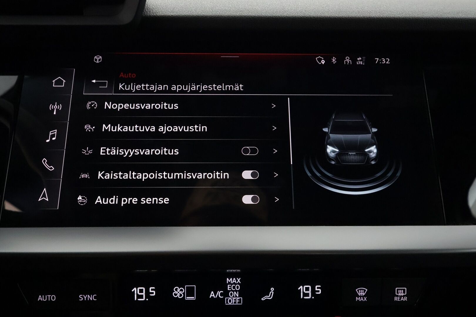Audi A3 2024 Sportback Progress 30 TFSI 81kW MHEV S tronic - | ACC | Sporttipenkit | Digimittaristo | LED | Kaistavahti | Pre Sense | Apple & Android | Aut. pitkät | P. tutkat | Merkkihuollettu | 