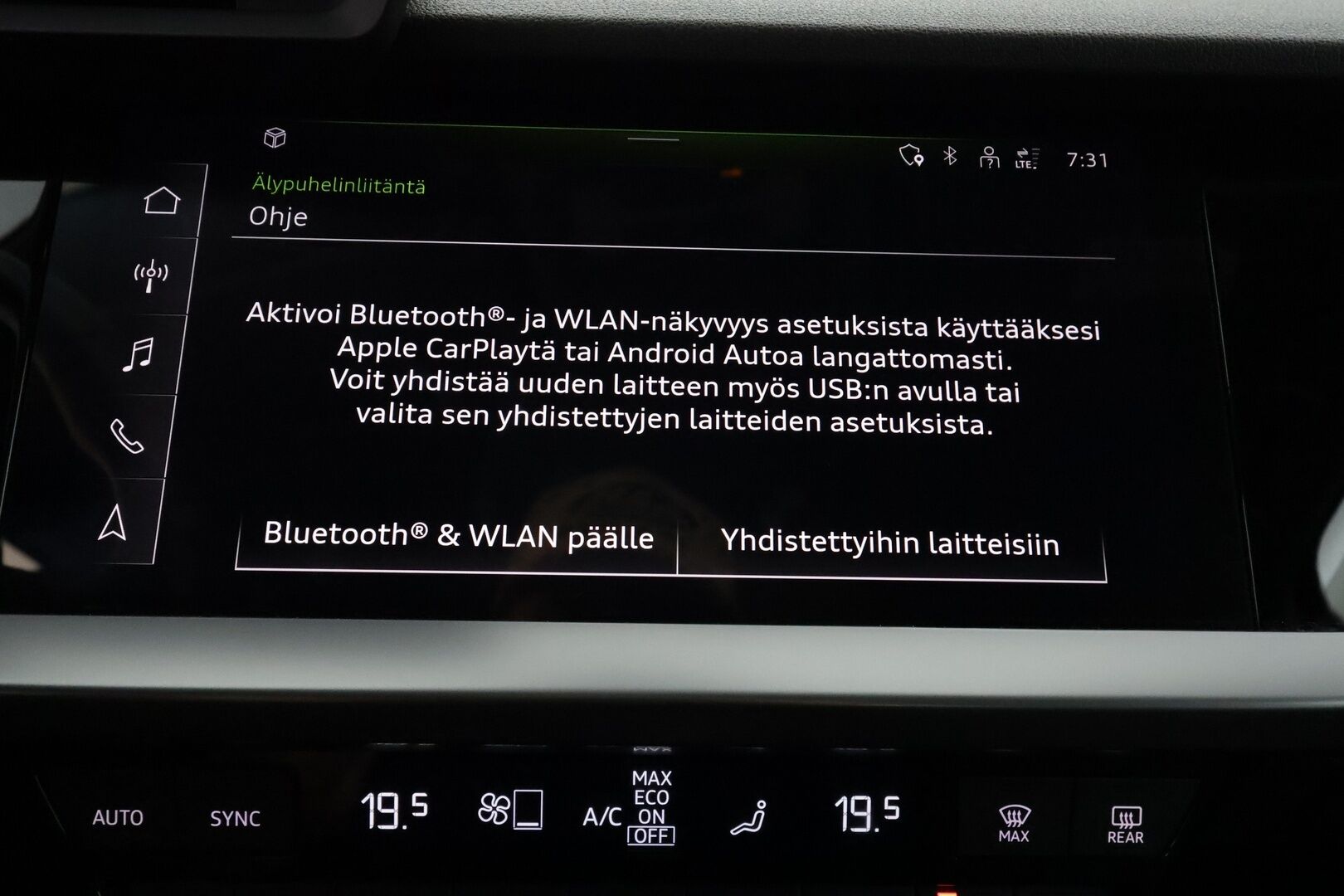 Audi A3 2024 Sportback Progress 30 TFSI 81kW MHEV S tronic - | ACC | Sporttipenkit | Digimittaristo | LED | Kaistavahti | Pre Sense | Apple & Android | Aut. pitkät | P. tutkat | Merkkihuollettu | 