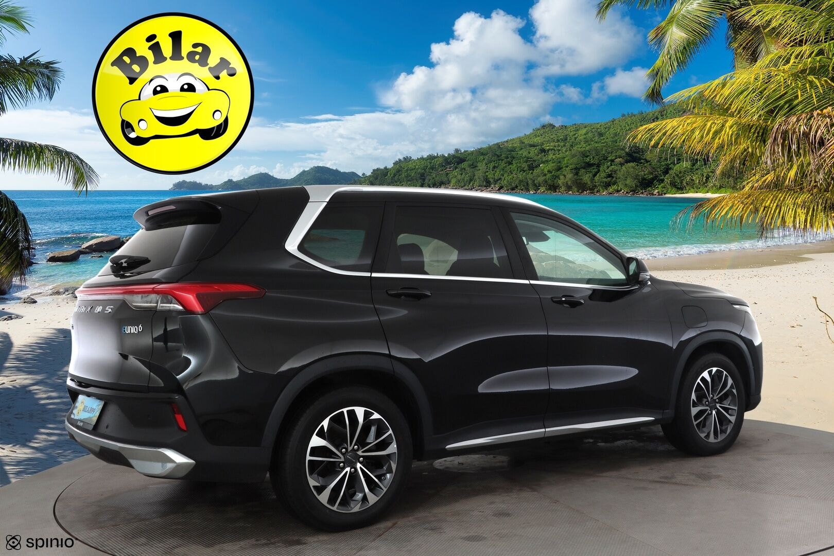 MAXUS EUNIQ 6 2022 70 kWh - | ACC | 360° | Panorama | Sähköpenkit | Nahkaverhoilu | Digimittaristo | Keyless | Lane Assist | BSM | FCW | LED | Ambient light | 2x renkaat aluin | 