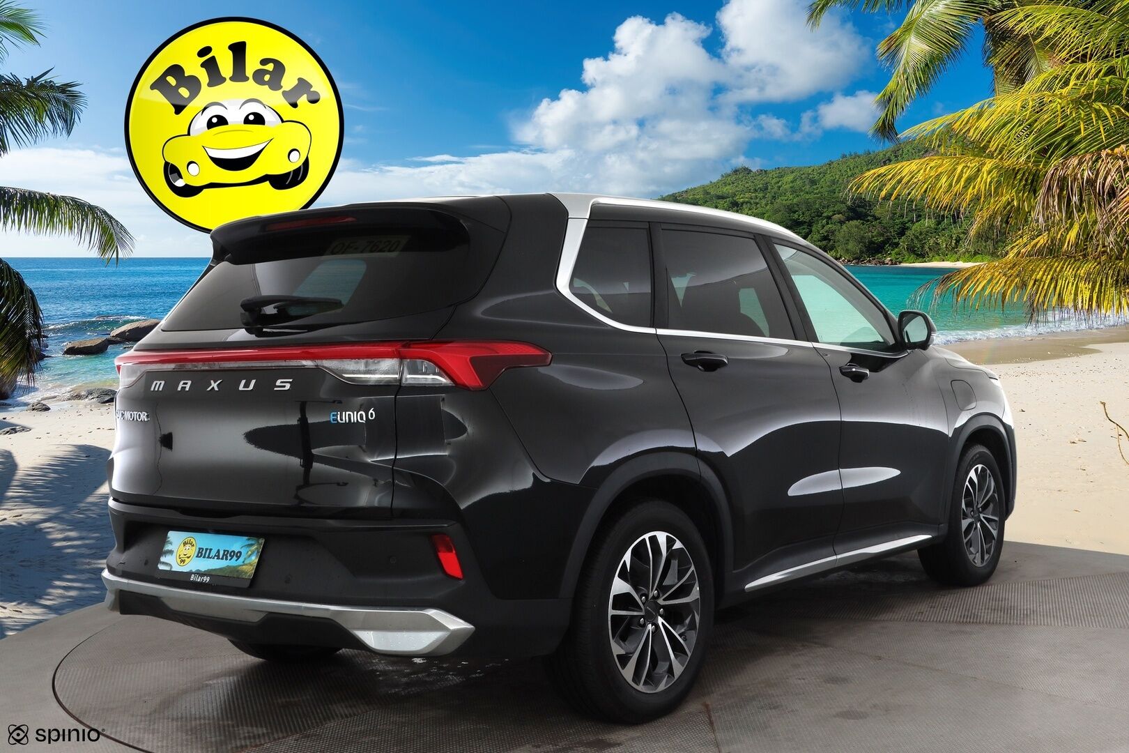 MAXUS EUNIQ 6 2022 70 kWh - | ACC | 360° | Panorama | Sähköpenkit | Nahkaverhoilu | Digimittaristo | Keyless | Lane Assist | BSM | FCW | LED | Ambient light | 2x renkaat aluin | 