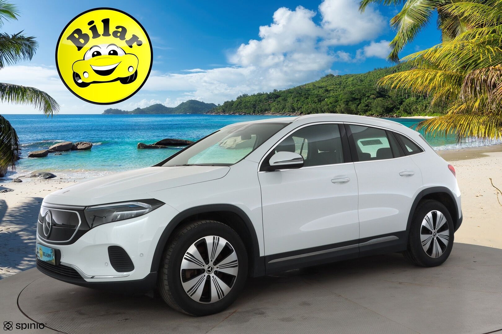 MERCEDES-BENZ EQA 2023 300 4MATIC Business - | Distronic+ | ILP | Widescreen | Muistipenkit | Ambient light | P.kamera | Keyless | LED | Lane Assist | BSM | 2x renkaat aluin | Merkkihuollot |