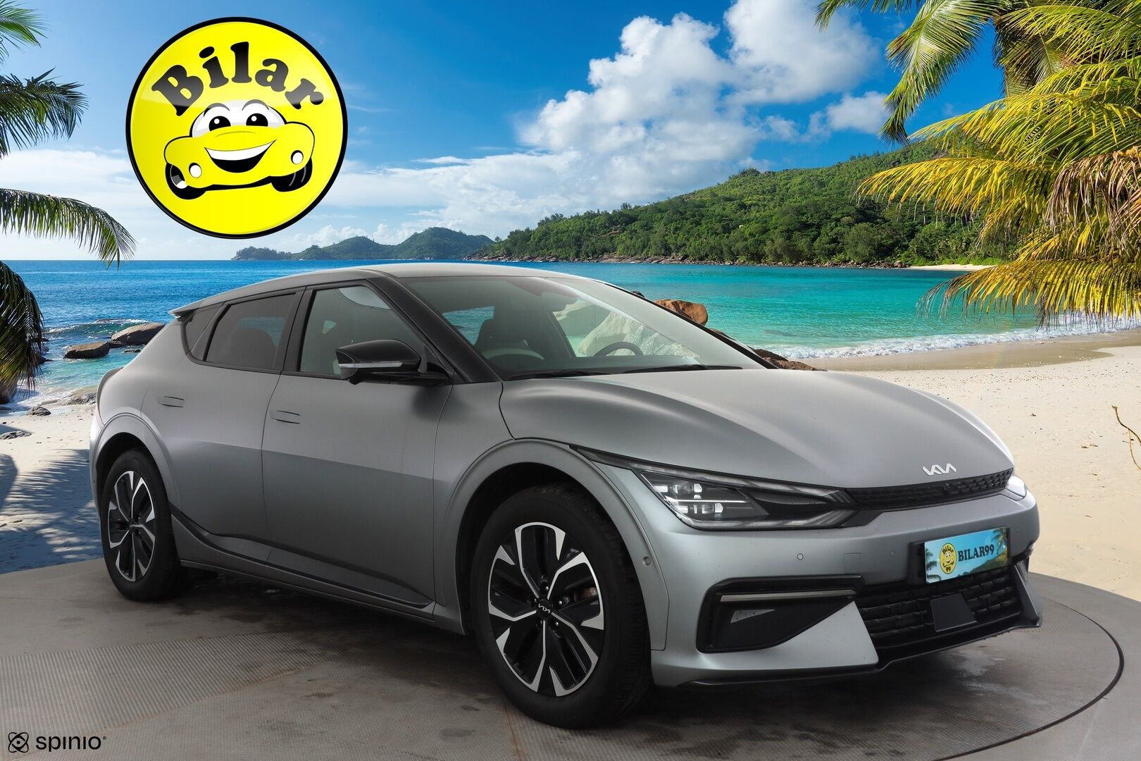 KIA EV6 2023 GT-line RWD 77 kWh 229 hv - | ACC | ILP | 360-Kamera | HUD | Muistipenkki | Ilmastoidut Puolinahat | Widescreen | LED | Apple&Android | 