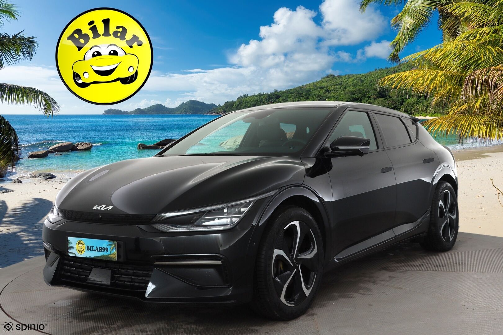 KIA EV6 2023 GT-Line AWD 77 kWh 325 hv - | ACC | ILP | Meridian | Ilmastoidut relax penkit | HUD | 360° | Muistipenkki | V2L | HDA | BSM | CTA | Ambient light | Merkkihuollot | 
