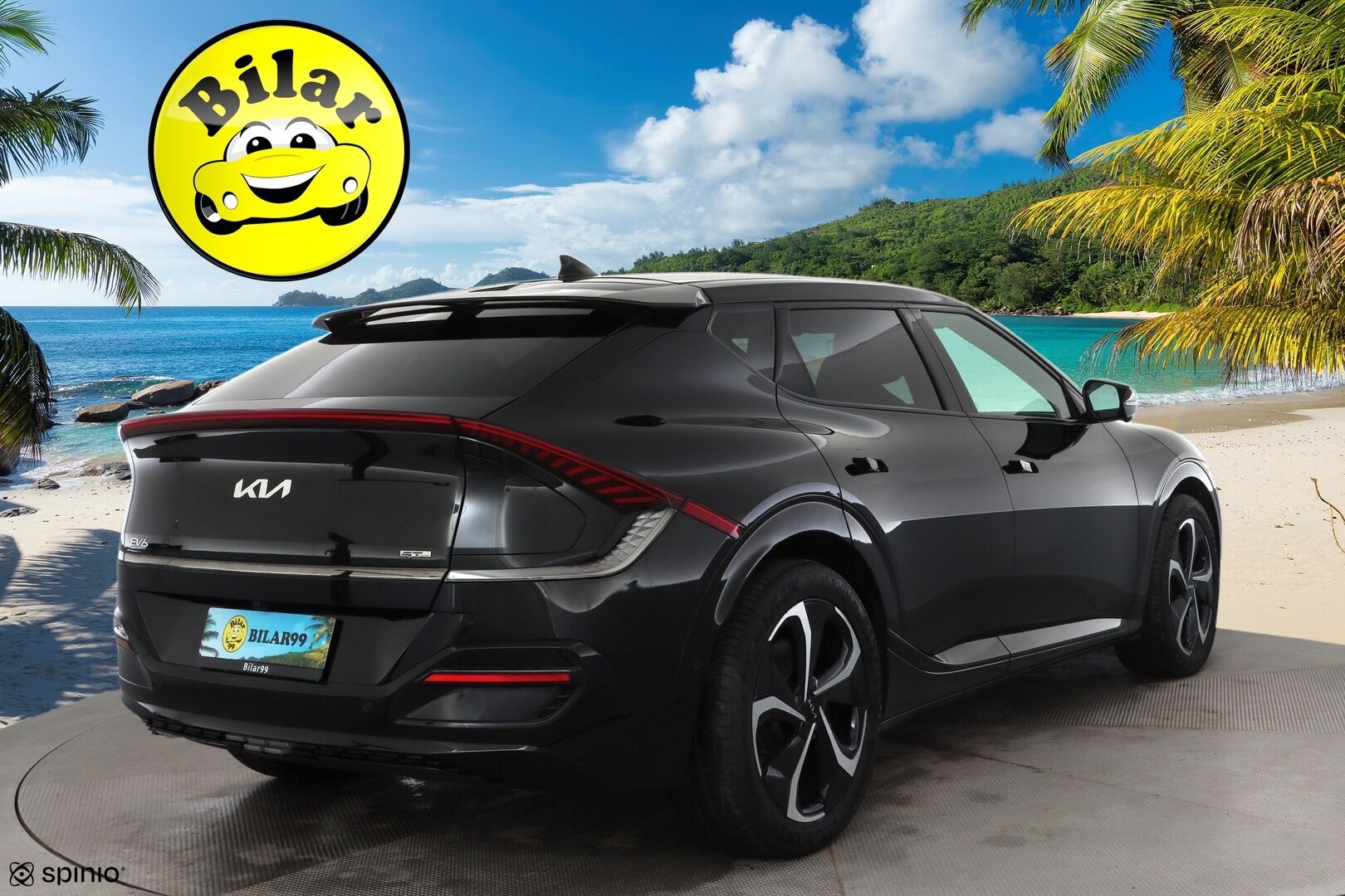 KIA EV6 2023 GT-Line AWD 77 kWh 325 hv - | ACC | ILP | Meridian | Ilmastoidut relax penkit | HUD | 360° | Muistipenkki | V2L | HDA | BSM | CTA | Ambient light | Merkkihuollot | 