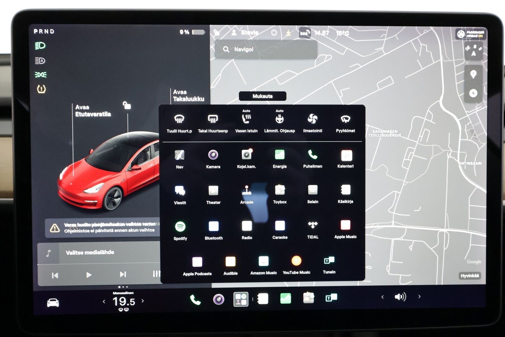 TESLA MODEL 3 2021 Standard Range Plus - | ACC | ILP | EAP | Refresh | Lasikatto | Matrix-LED | Muistipenkki | Sähkönahat | P.kamera | Aidot p.tutkat |  2x renkaat aluin | ALV | 