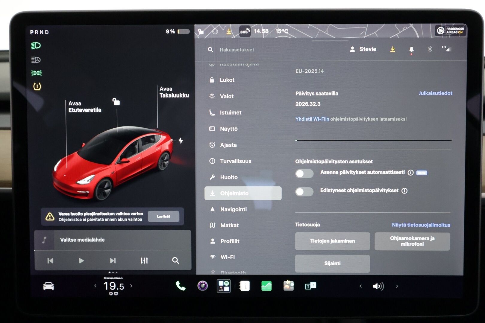 TESLA MODEL 3 2021 Standard Range Plus - | ACC | ILP | EAP | Refresh | Lasikatto | Matrix-LED | Muistipenkki | Sähkönahat | P.kamera | Aidot p.tutkat |  2x renkaat aluin | ALV | 