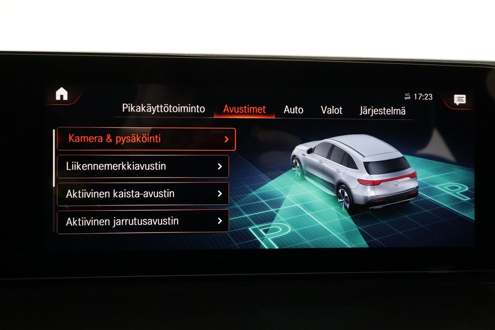 MERCEDES-BENZ EQC 2022 400 4MATIC Business AMG - | Distronic+ | Koukku | Lisälämmitin | Lasikattoluukku | Widescreen | HUD | LED | 360-Kamera | Muistipenkit | Koti&Kauppalaturi |