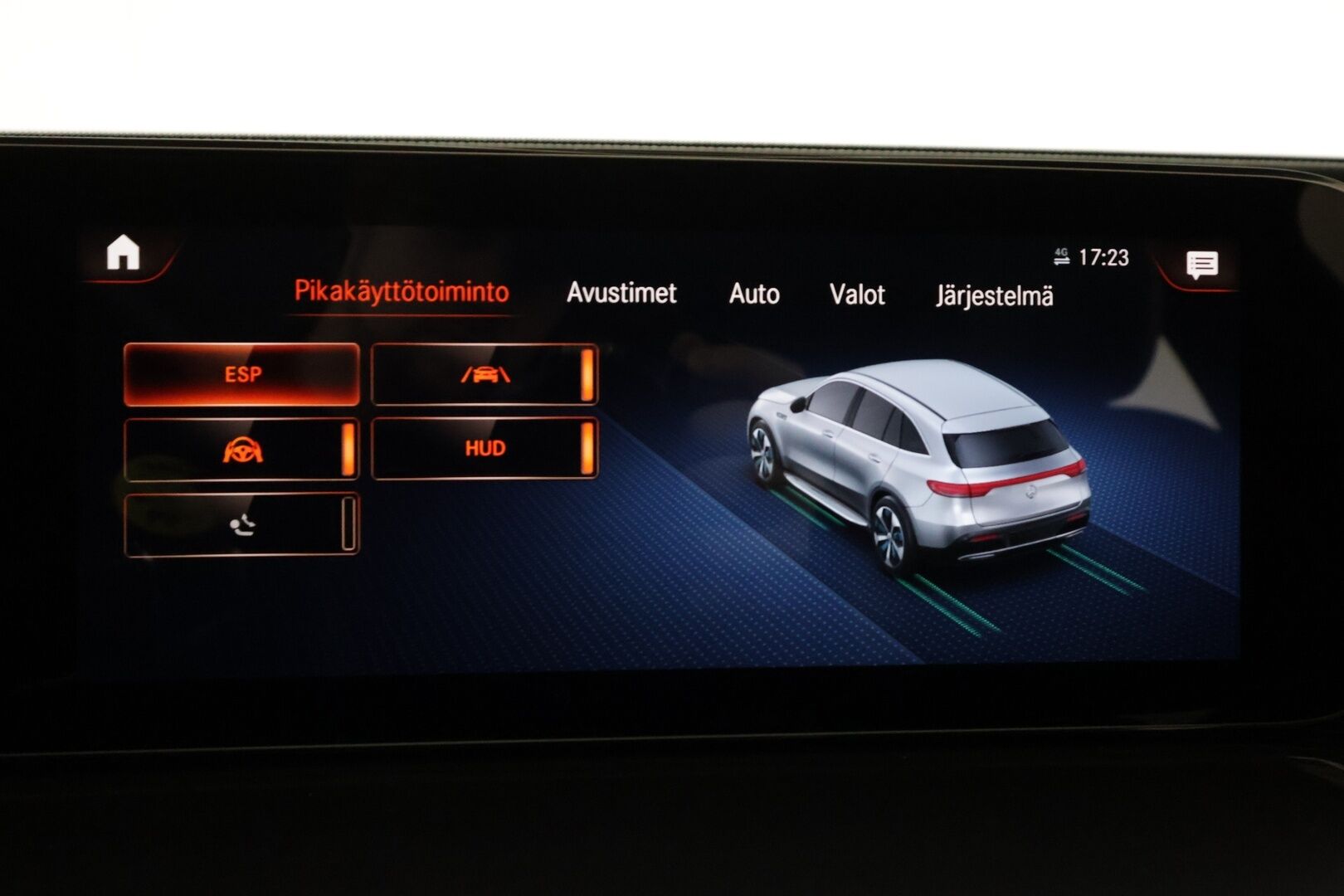 MERCEDES-BENZ EQC 2022 400 4MATIC Business AMG - | Distronic+ | Koukku | Lisälämmitin | Lasikattoluukku | Widescreen | HUD | LED | 360-Kamera | Muistipenkit | Koti&Kauppalaturi |