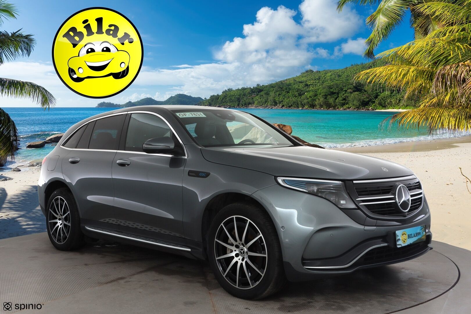 MERCEDES-BENZ EQC 2022 400 4MATIC Business AMG - | Distronic+ | Koukku | Lisälämmitin | Lasikattoluukku | Widescreen | HUD | LED | 360-Kamera | Muistipenkit | Koti&Kauppalaturi |