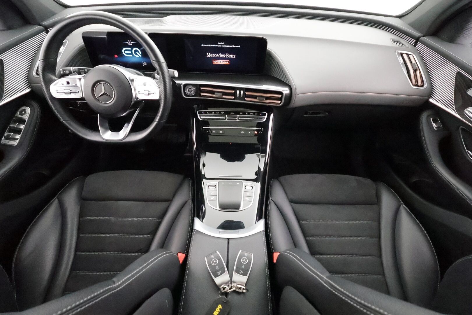 MERCEDES-BENZ EQC 2022 400 4MATIC Business AMG - | Distronic+ | Koukku | Lisälämmitin | Lasikattoluukku | Widescreen | HUD | LED | 360-Kamera | Muistipenkit | Koti&Kauppalaturi |