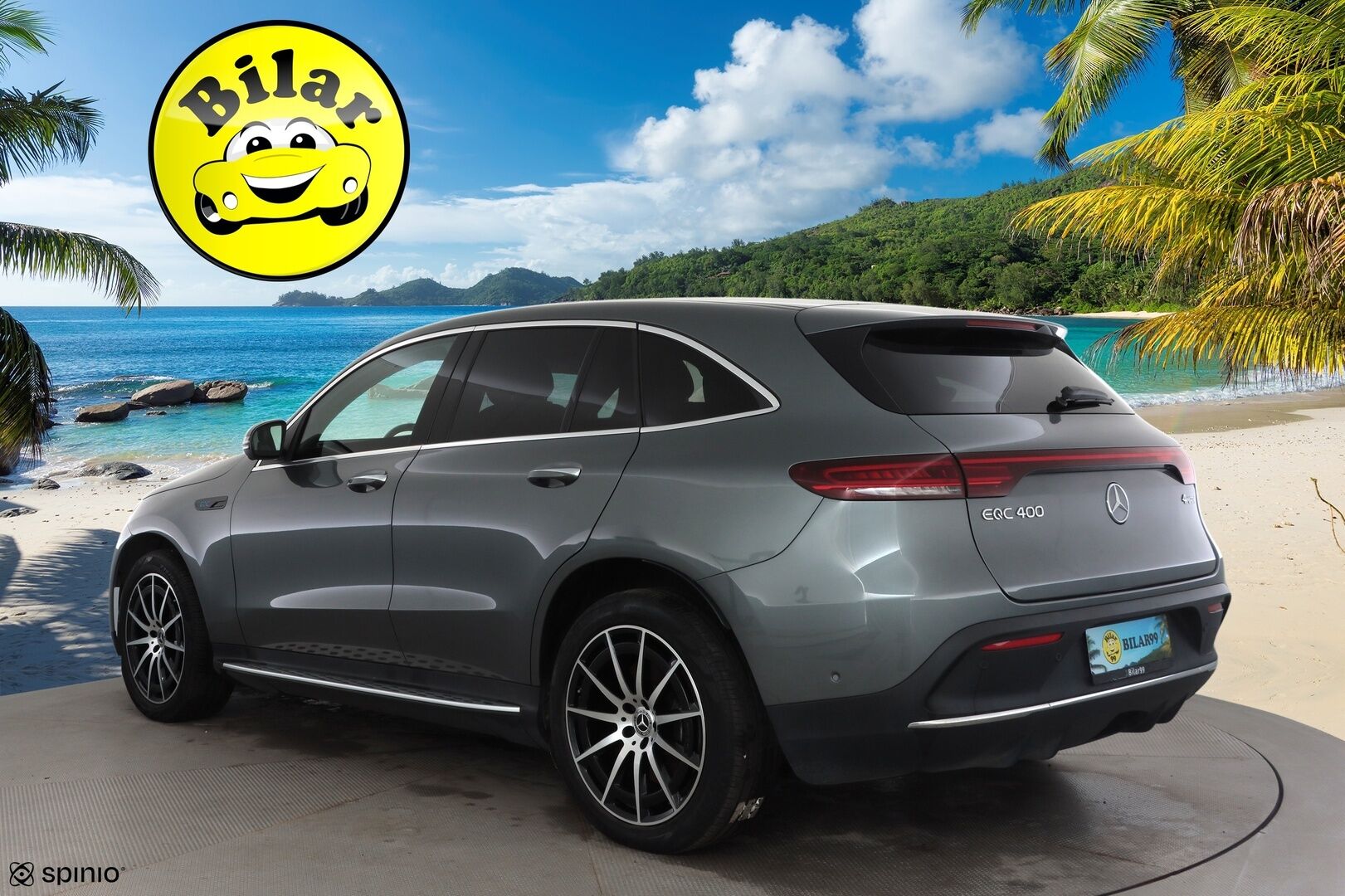 MERCEDES-BENZ EQC 2022 400 4MATIC Business AMG - | Distronic+ | Koukku | Lisälämmitin | Lasikattoluukku | Widescreen | HUD | LED | 360-Kamera | Muistipenkit | Koti&Kauppalaturi |