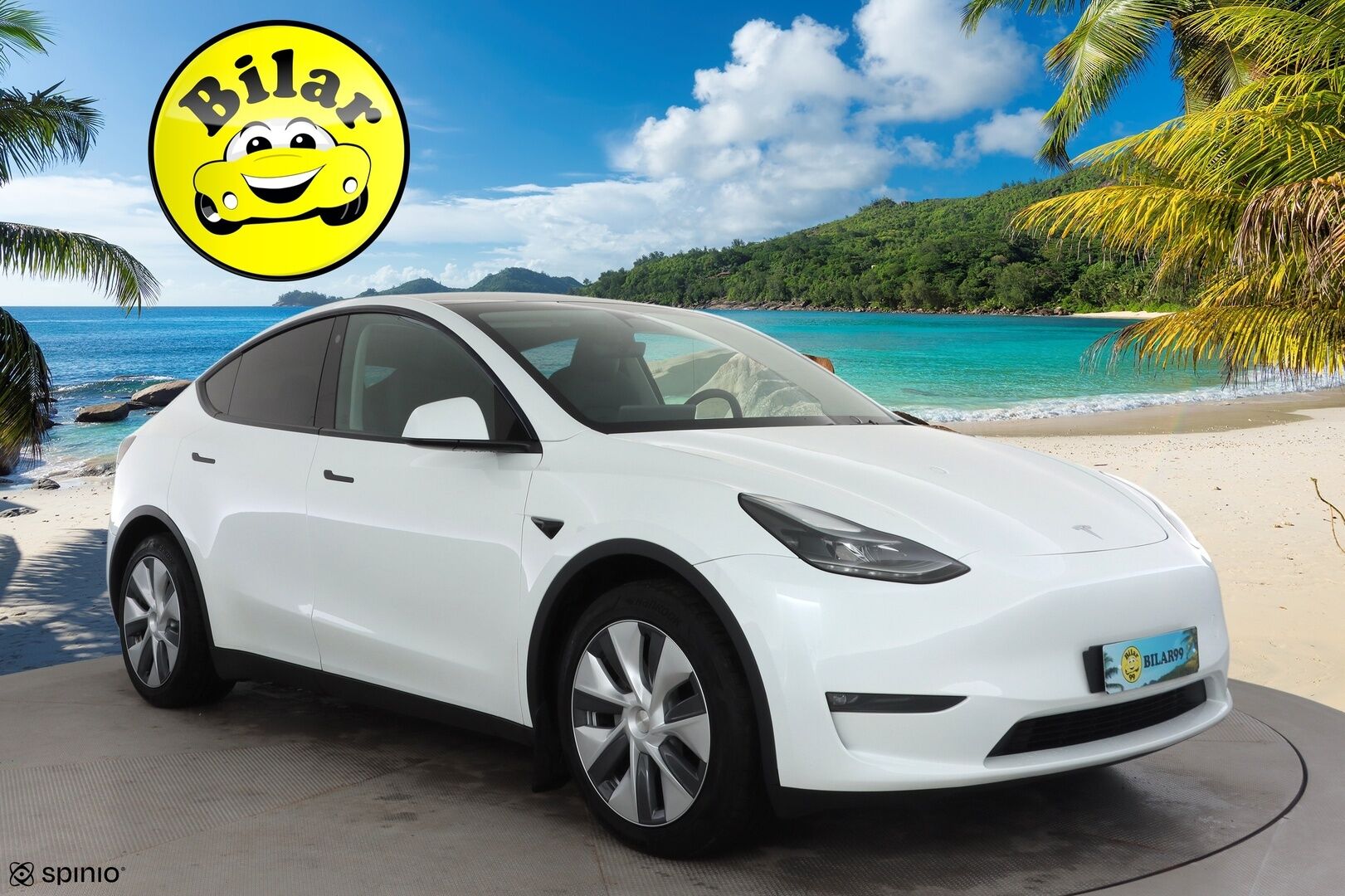 Tesla Model Y 2024 Long Range - | ILP | ACC | Lasikatto | Matrix-LED | P.Kamera | Muistipenkki | Premium Audio | Navi | Kaistavahti | Keyless | 2x Latauskaapelit | Kahdet renkaat |