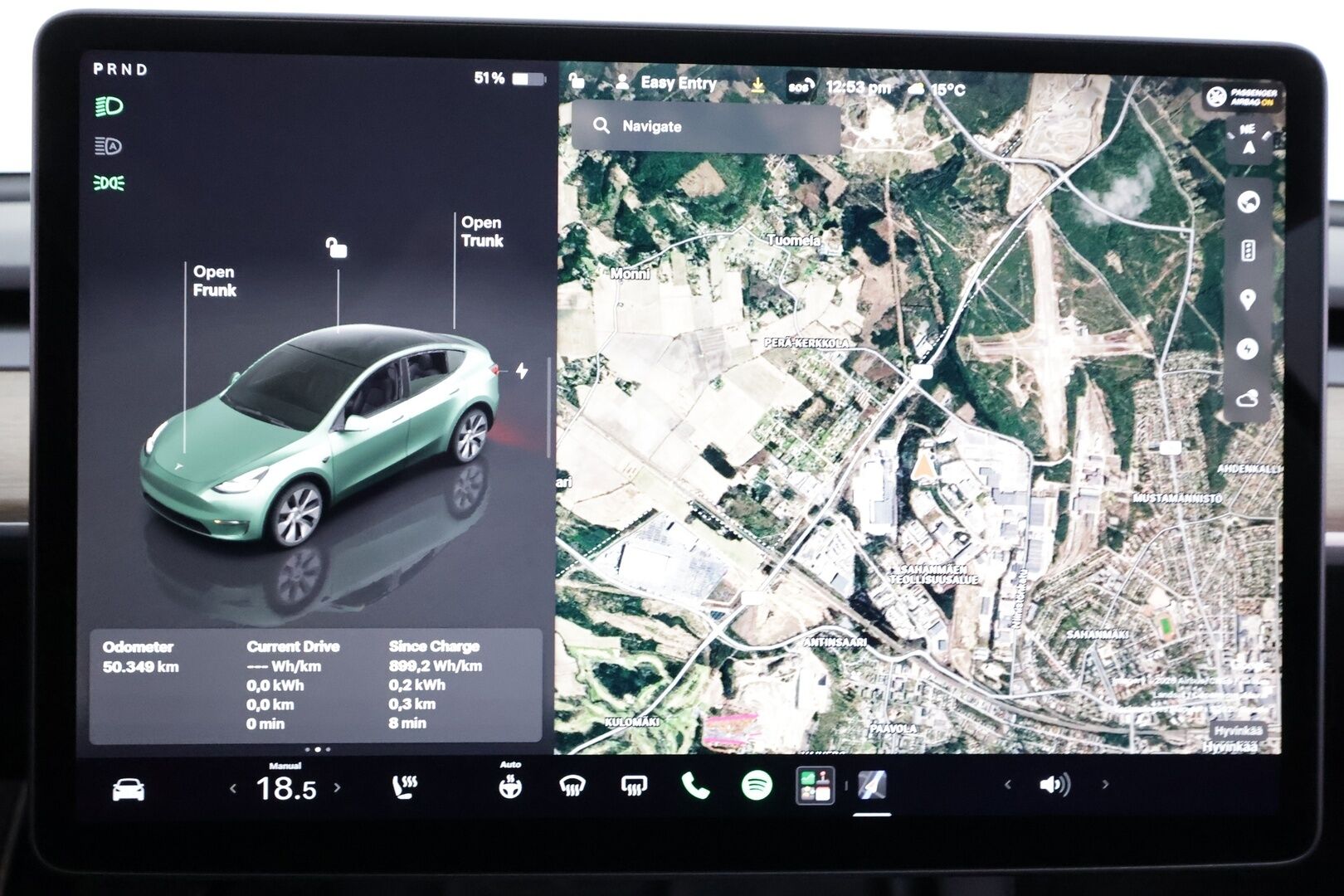 Tesla Model Y 2024 Long Range - | ILP | ACC | Lasikatto | Matrix-LED | P.Kamera | Muistipenkki | Premium Audio | Navi | Kaistavahti | Keyless | 2x Latauskaapelit | Kahdet renkaat |