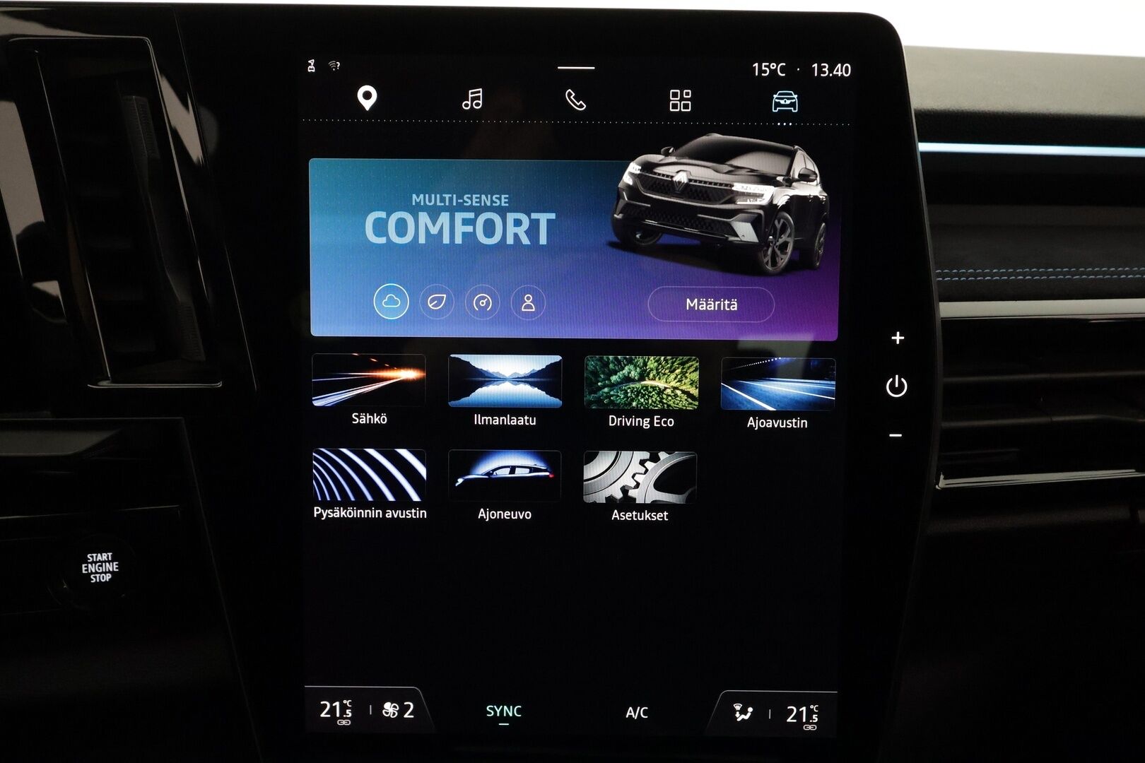 RENAULT AUSTRAL 2023 E-Tech full hybrid 200 techno esprit Alpine - | Adapt. LED | Digimittaristo | P.kamera ja tutkat | Lane Assist | Navi | Ambient light | Apple & Android | Vakkari | Alcantara-kangas | 