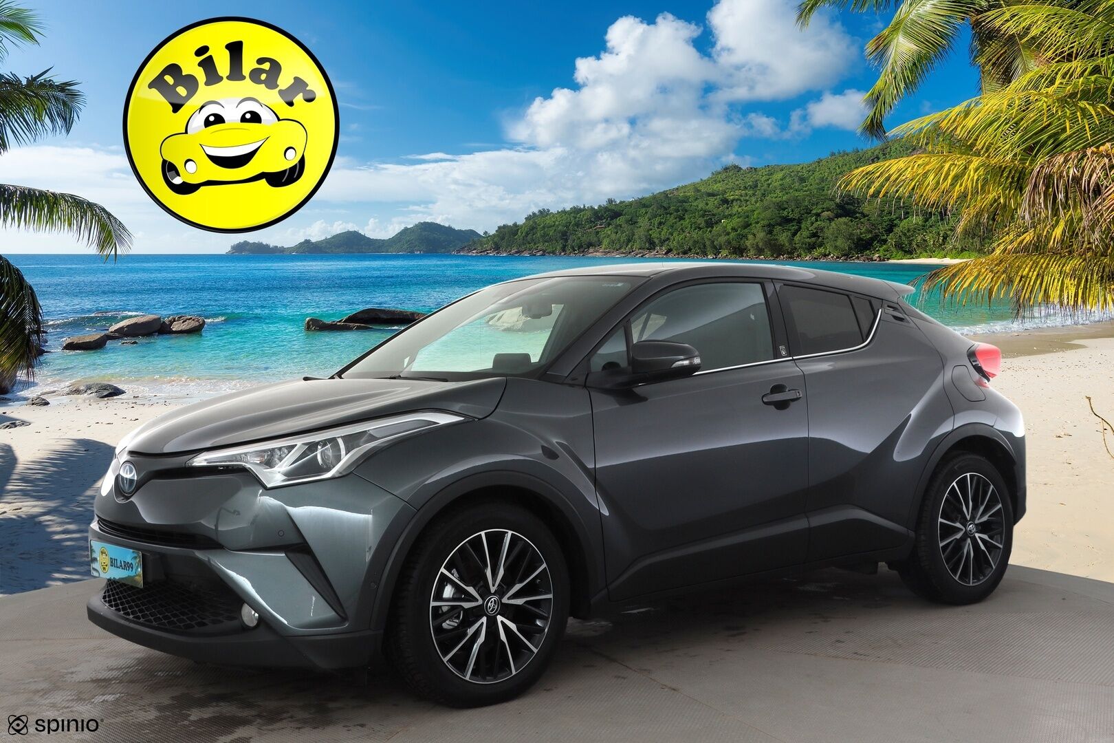 TOYOTA C-HR 2019 1.8 Hybrid Style - | ACC | LED | P.Kamera | Kaistavahti | Katveavustin | Keyless | Bluetooth | Ratinlämmitys |