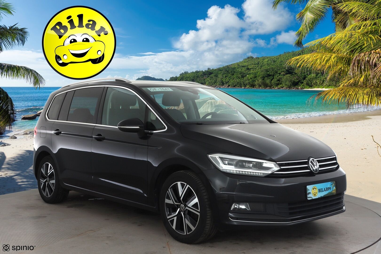 VOLKSWAGEN TOURAN 2023 1,5 TSI EVO 110 kW DSG-automaatti 7-P - | Koukku | ACC | Matrix-LED | P.Kamera | Hierovat Sporttipenkit | Navi | Kaistavahti | Keyless | Digimittaristo | Apple&Android | Merkkihuollot | Kahdet renkaat |