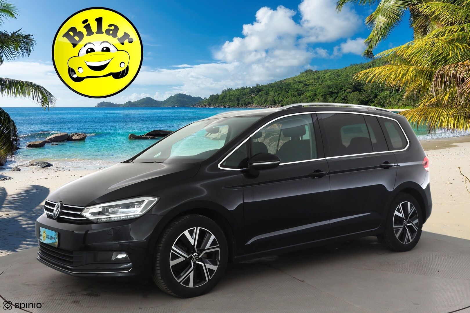 VOLKSWAGEN TOURAN 2023 1,5 TSI EVO 110 kW DSG-automaatti 7-P - | Koukku | ACC | Matrix-LED | P.Kamera | Hierovat Sporttipenkit | Navi | Kaistavahti | Keyless | Digimittaristo | Apple&Android | Merkkihuollot | Kahdet renkaat |