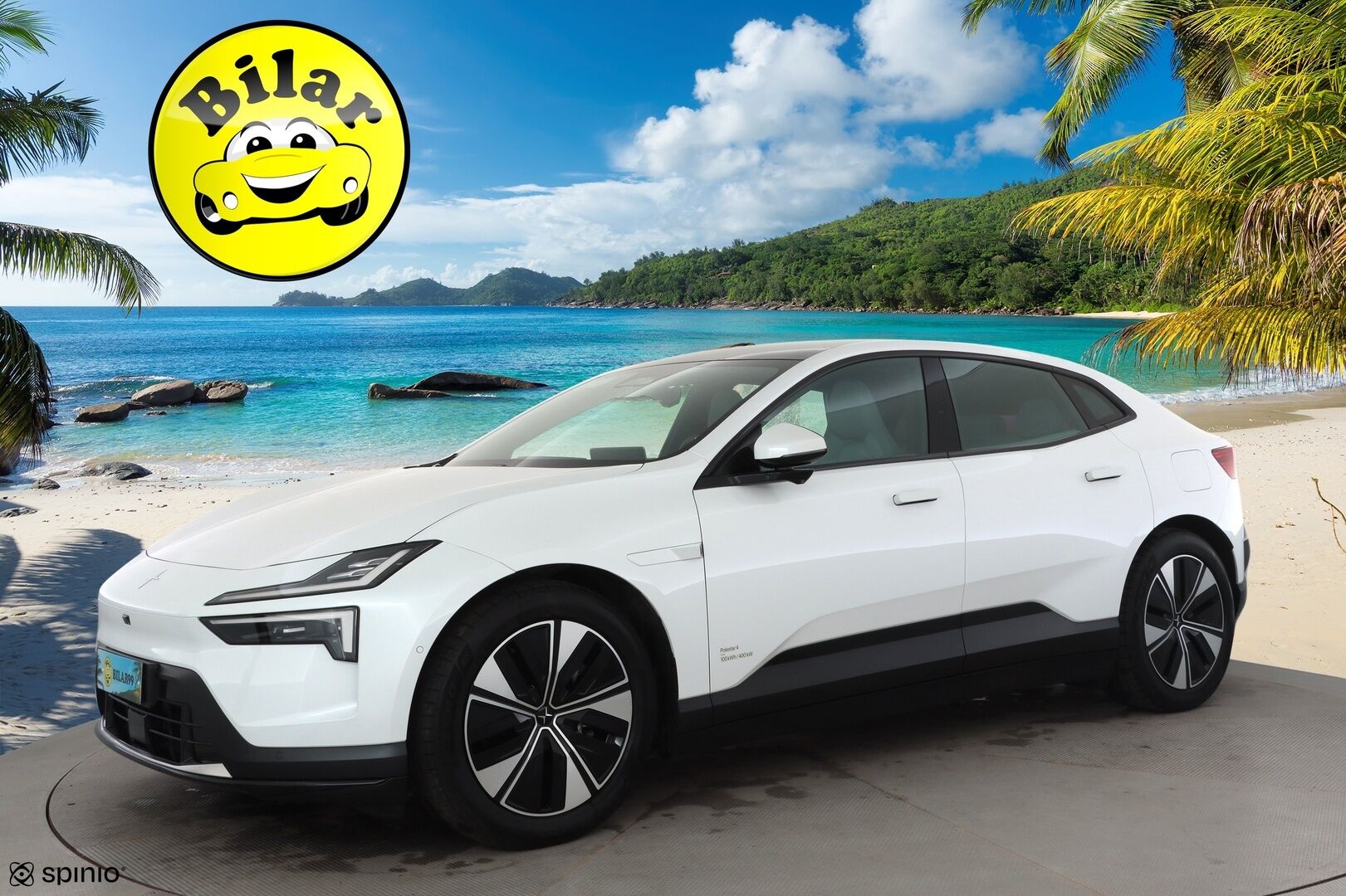 POLESTAR 4 2025 Long Range Dual Motor 400kW - | ILP | Lasikatto | ACC | H&K | HUD | 360 | Sporttipenkki Muistilla | Navi | Kaistavahti | Katveavustin | Keyless | Pilot&Plus | Merkkihuollettu |