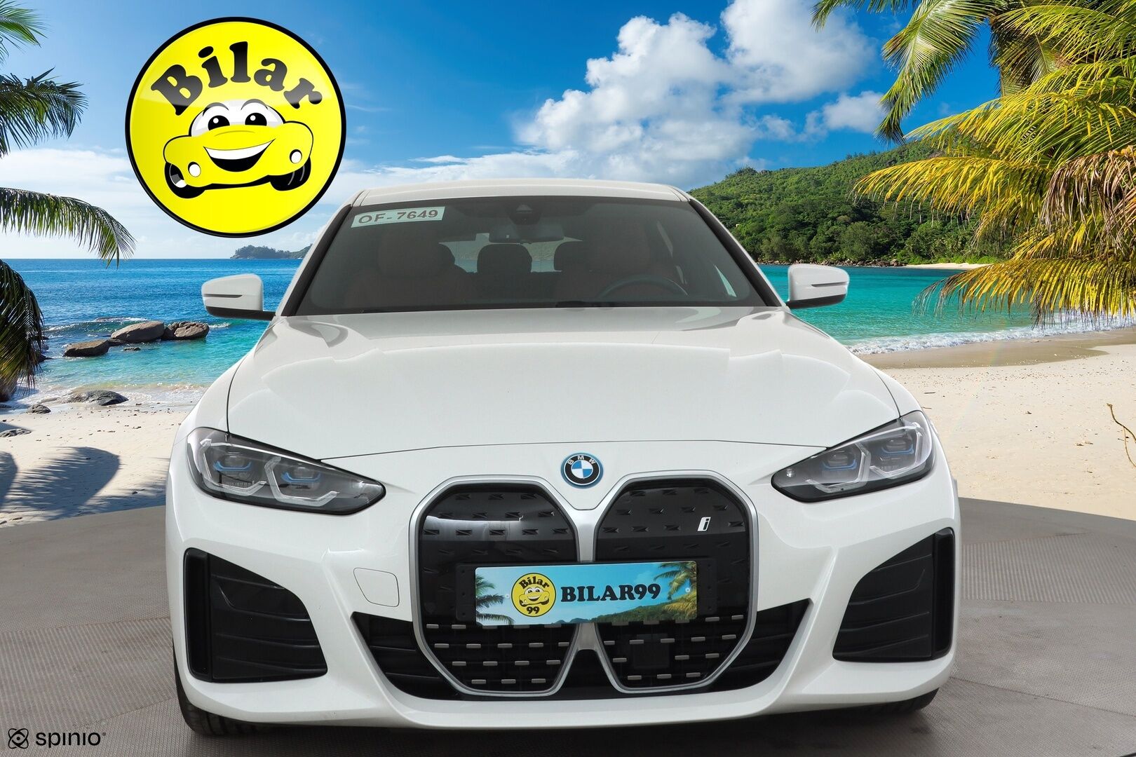 BMW I4 2023 eDrive40 M-Sport - | ACC | Lisälämmitin | HUD | Laser Light | Muistipenkki | Widescreen | Hifit | P.Kamera | Merkkihuollettu |