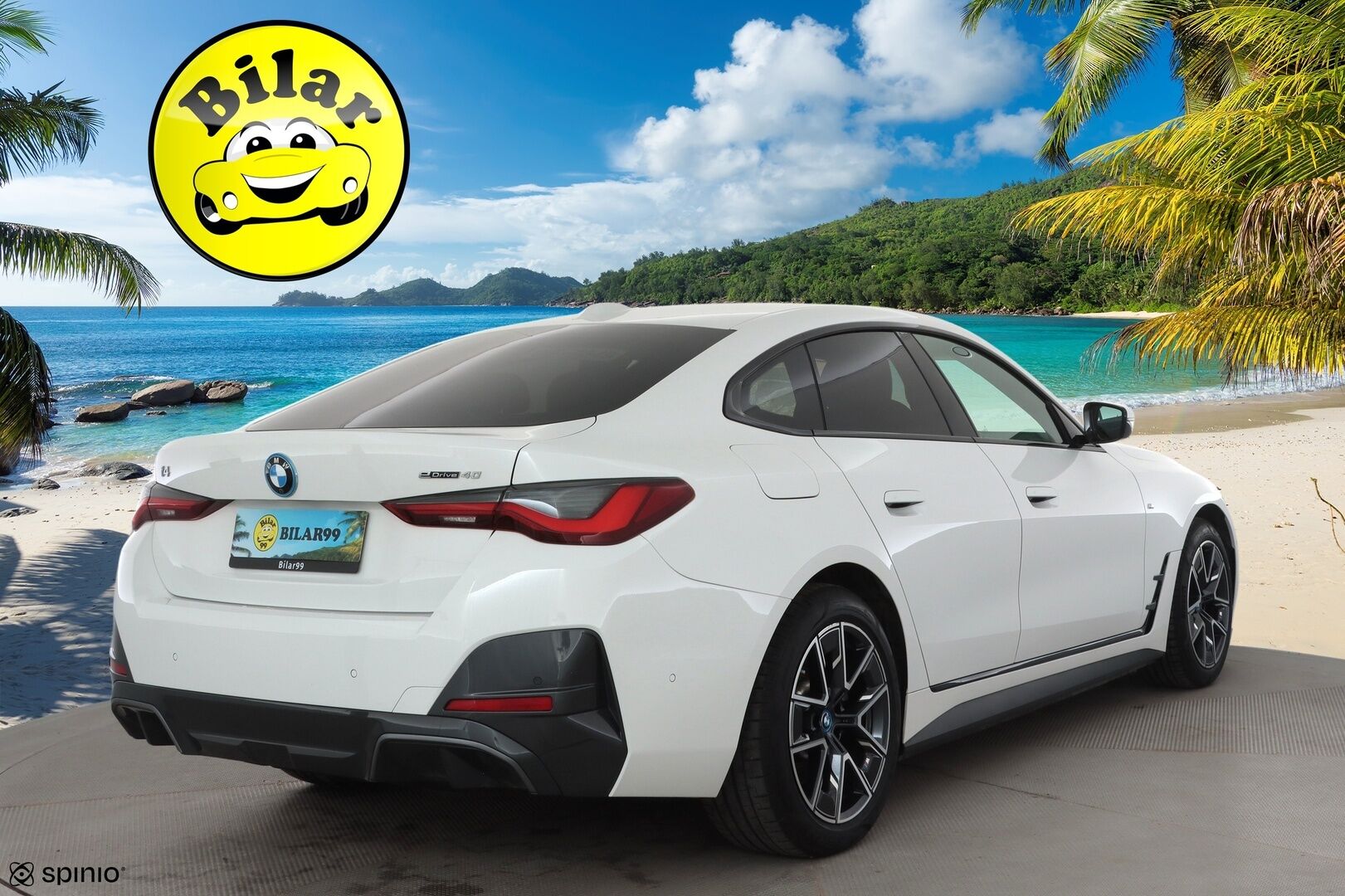 BMW I4 2023 eDrive40 M-Sport - | ACC | Lisälämmitin | HUD | Laser Light | Muistipenkki | Widescreen | Hifit | P.Kamera | Merkkihuollettu |