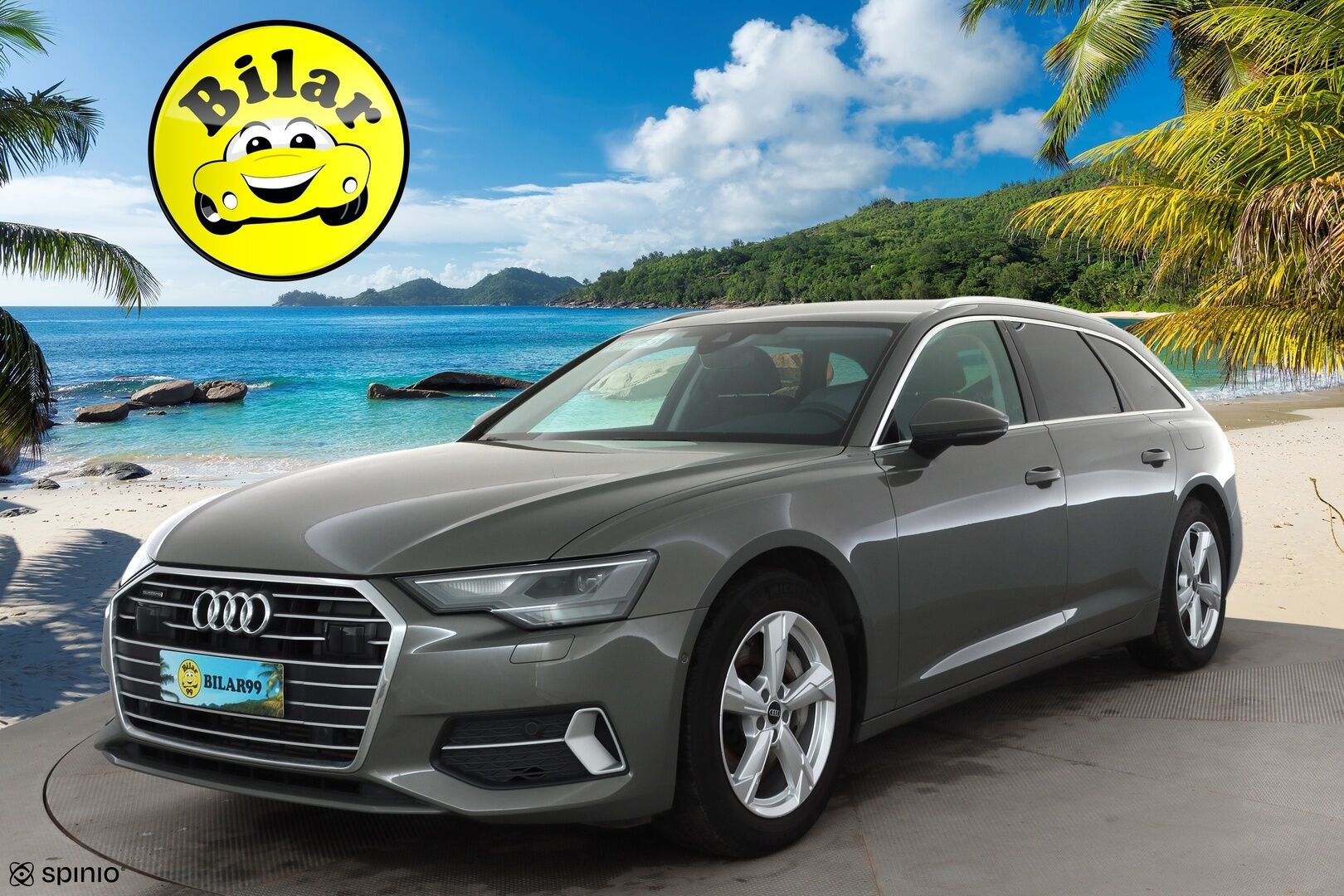 AUDI A6 2023 Avant 50 TFSI e Land of quattro - Vetokoukku | Adapt.Vakkari | Peruutuskamera | Digital Cockpit | LED | Merkkihuollot | Sporttipenkit | 4-Alue AC |