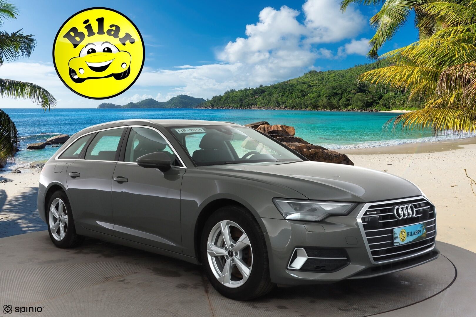 AUDI A6 2023 50 TFSI e Quattro S-Tronic - | ACC | Koukku | P.Kamera | LED | Sporttipenkit | Digimittaristo | Navi | Kahdet Renkaat |